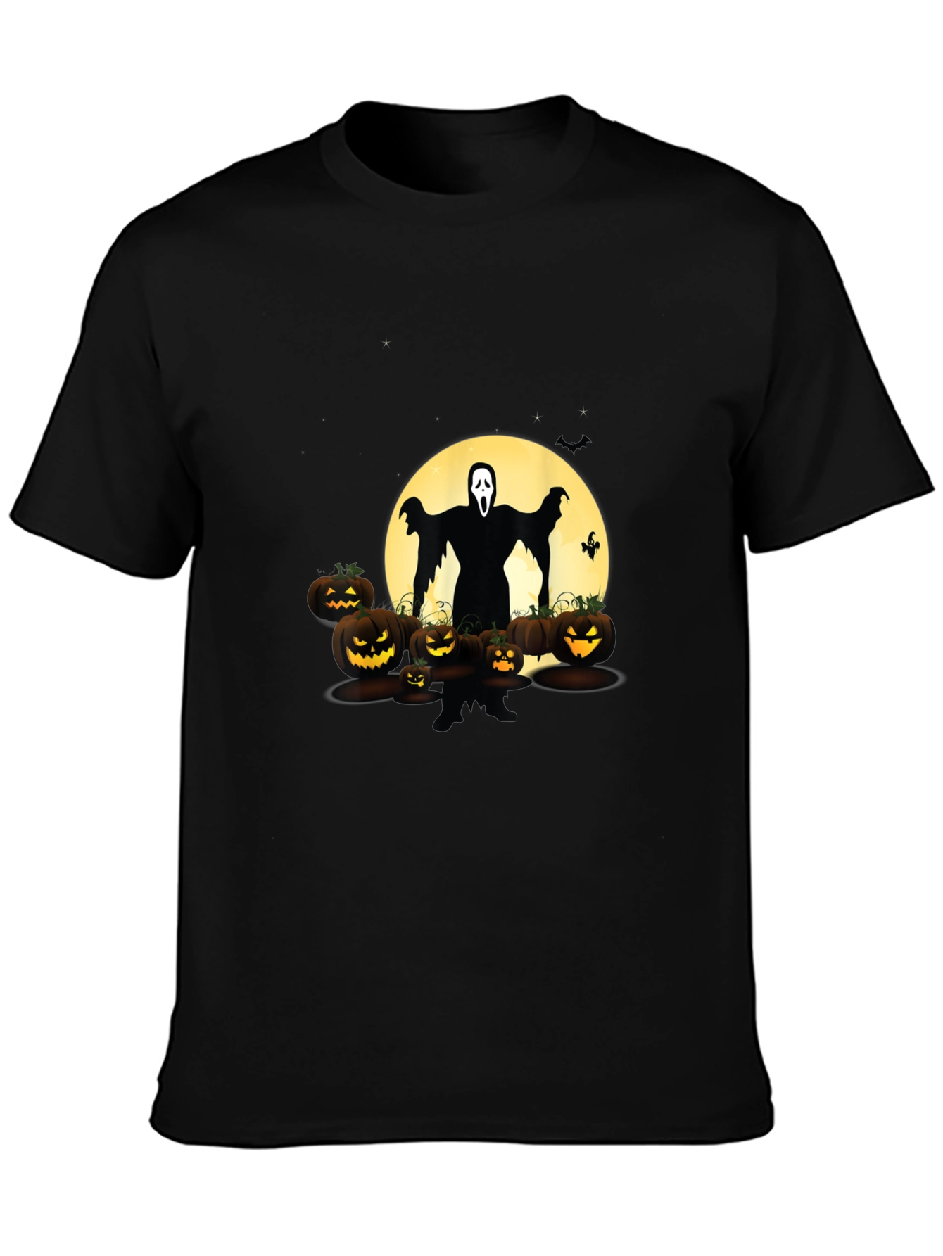 Spooky Season T-Shirt - Ghost & Pumpkins