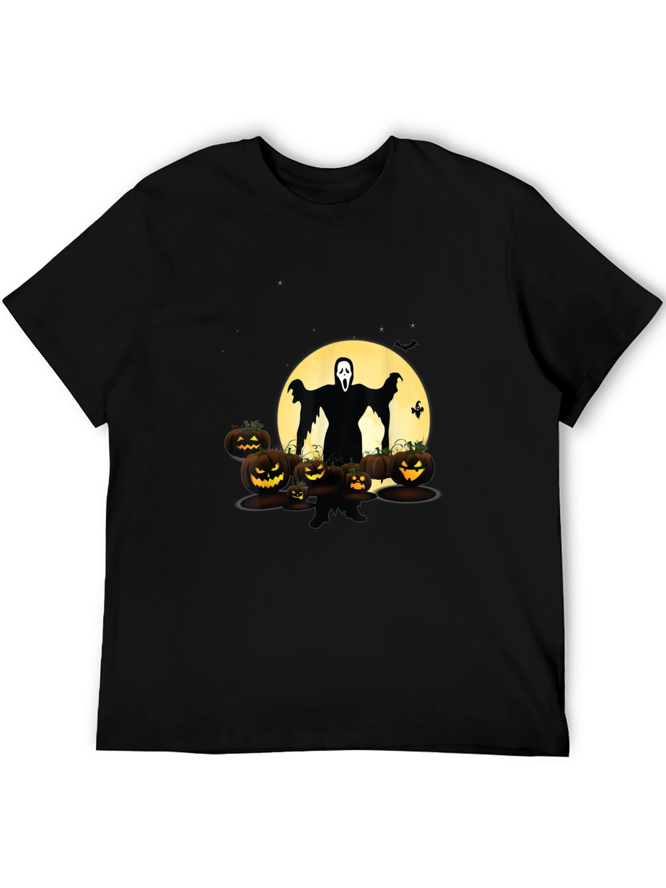 Spooky Season T-Shirt - Ghost & Pumpkins