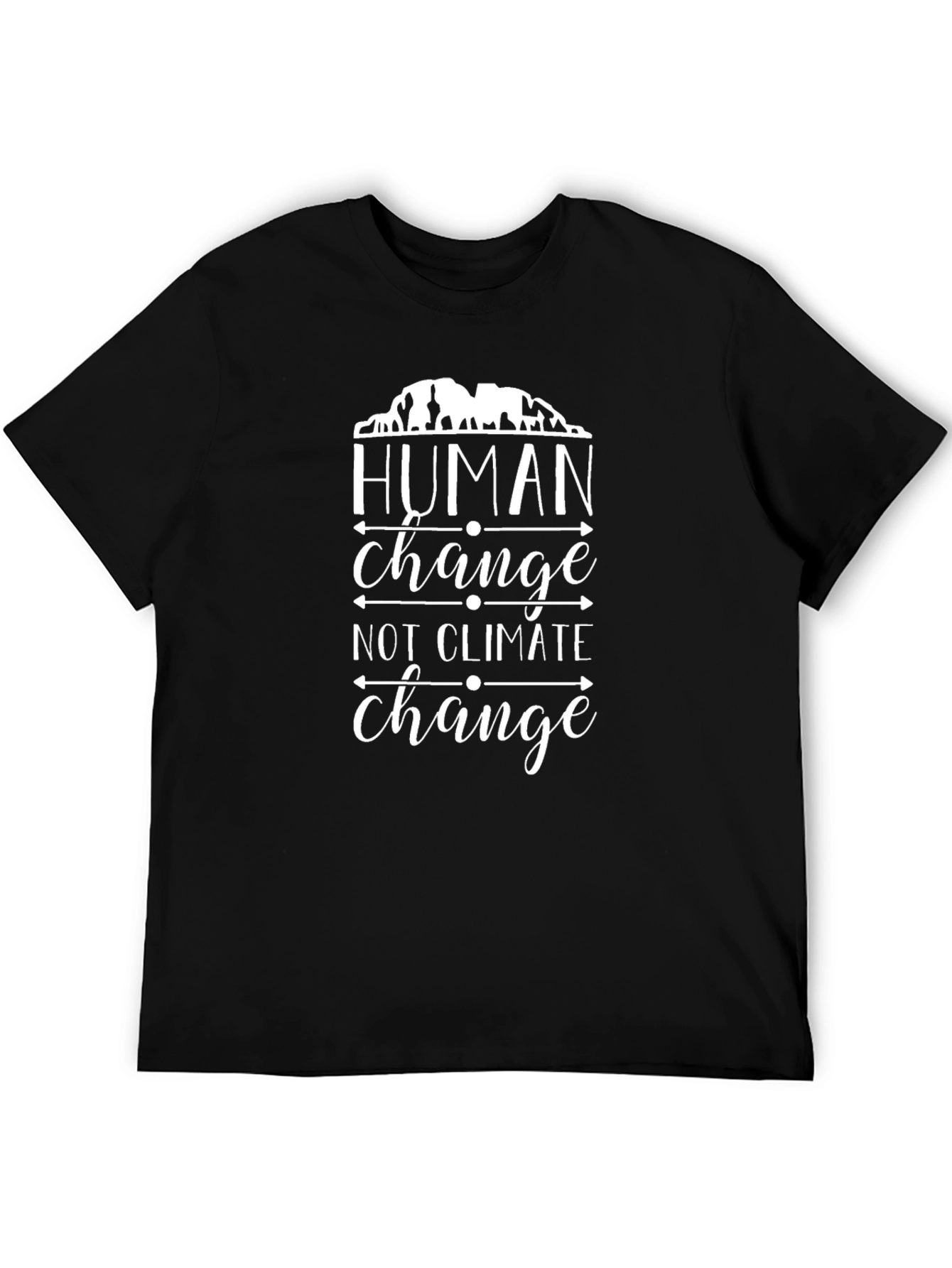 Human Change T-Shirt - Climate Activism Tee