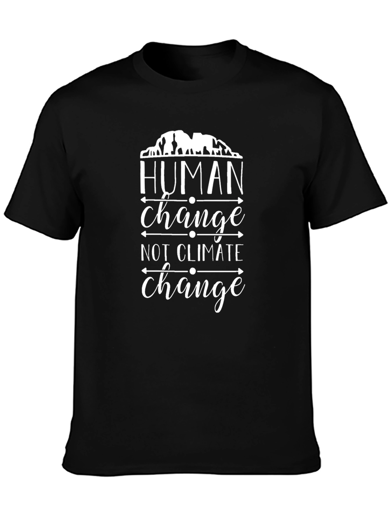 Human Change T-Shirt - Climate Activism Tee