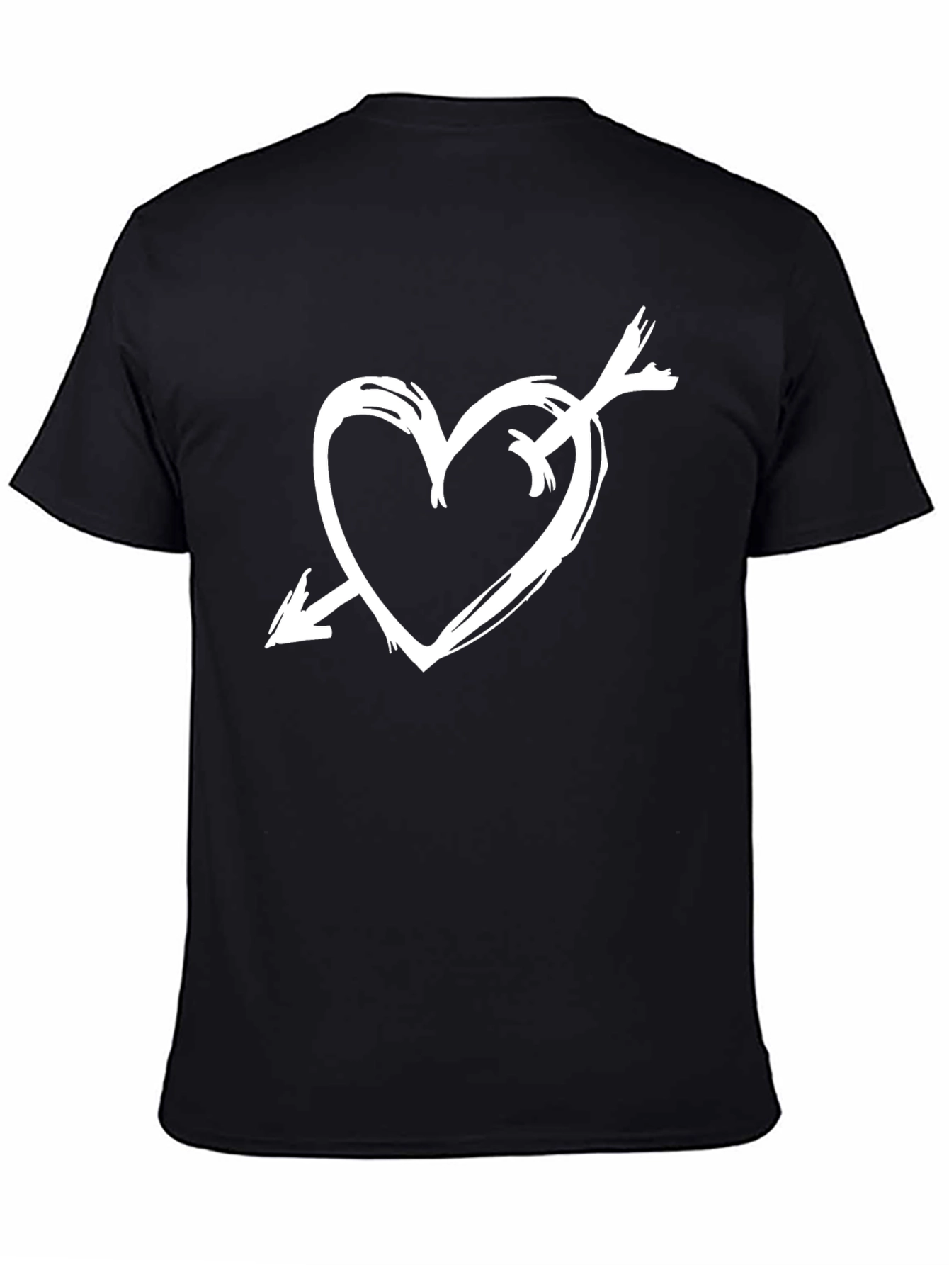 Heart Arrow Graphic Tee - Stylish Casual Wear