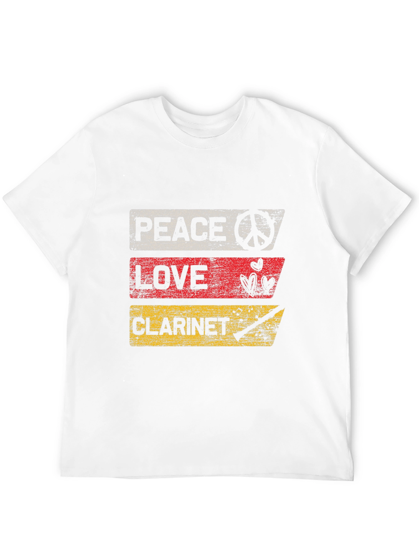 Peace Love Clarinet T-Shirt