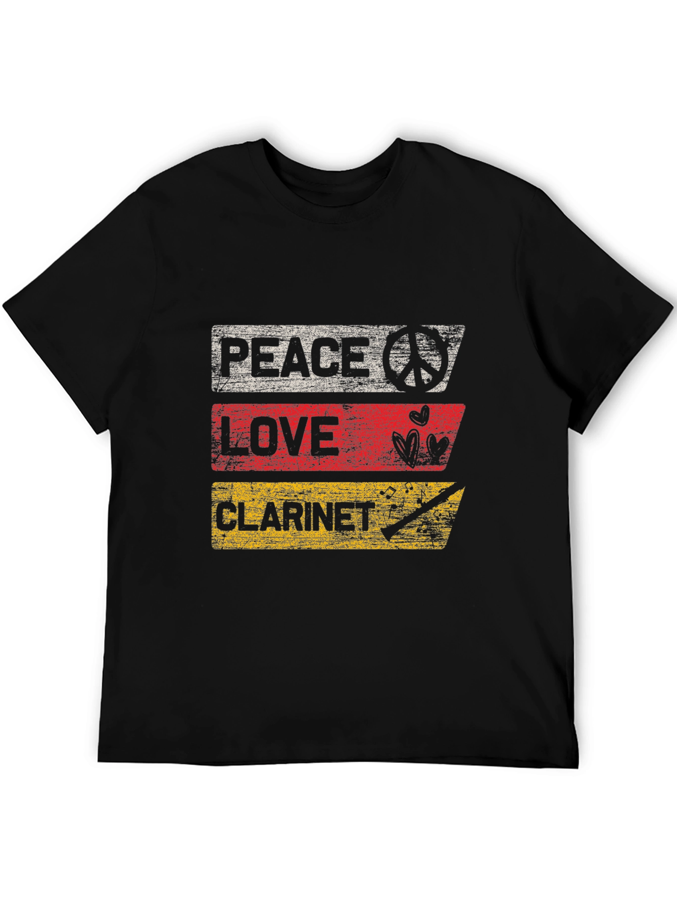 Peace Love Clarinet T-Shirt