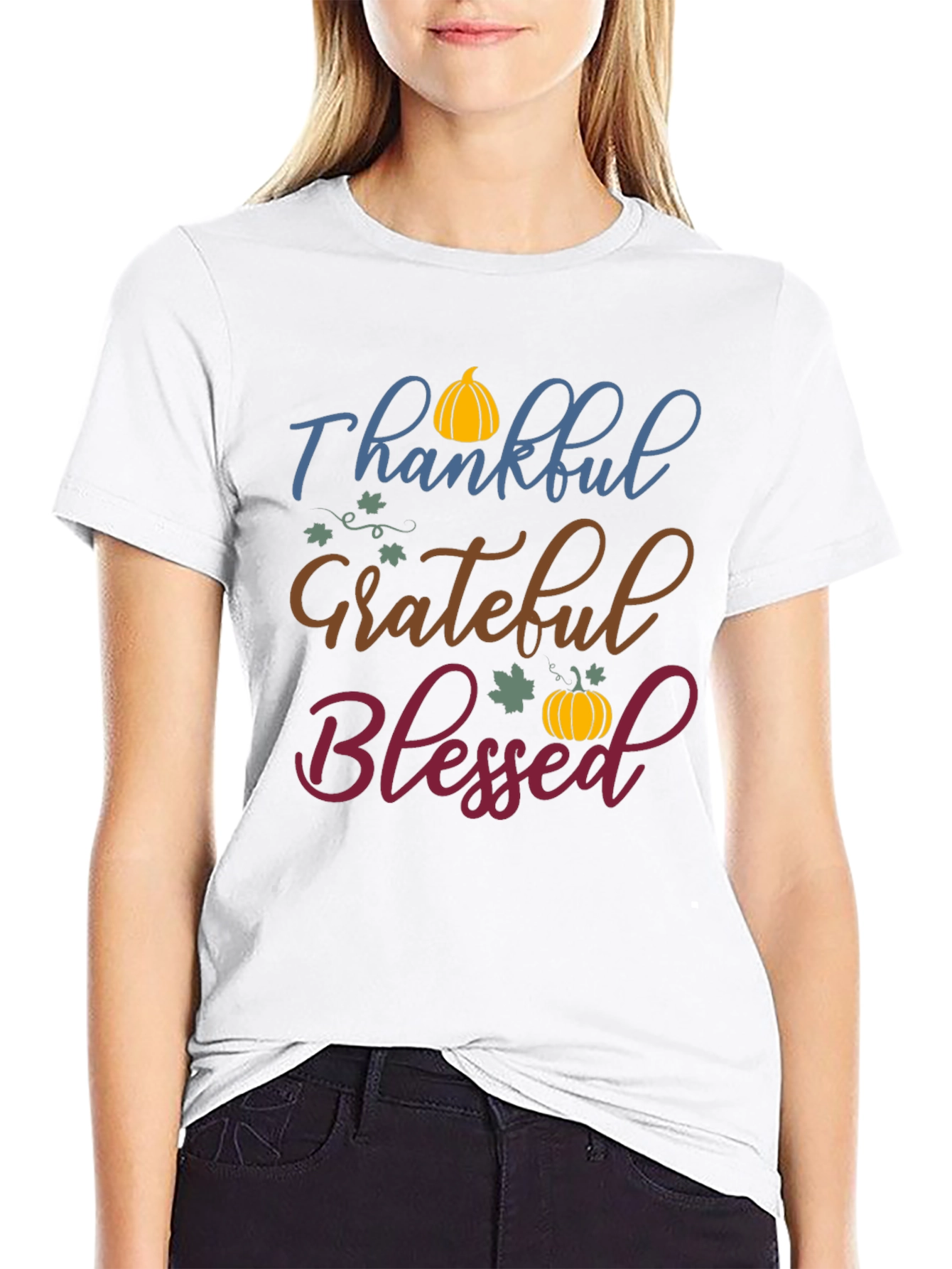 Thankful Grateful Blessed T-Shirt