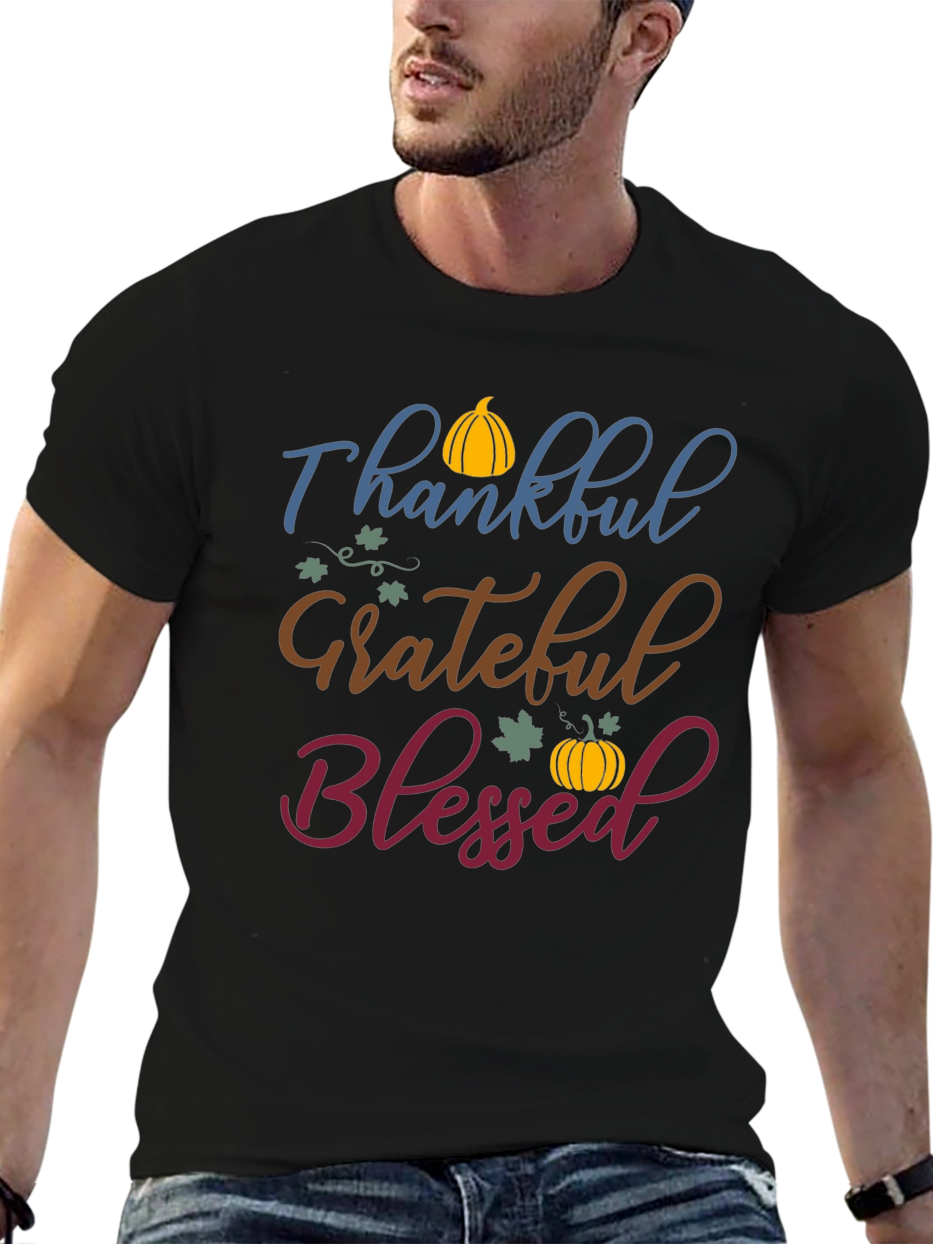 Thankful Grateful Blessed T-Shirt