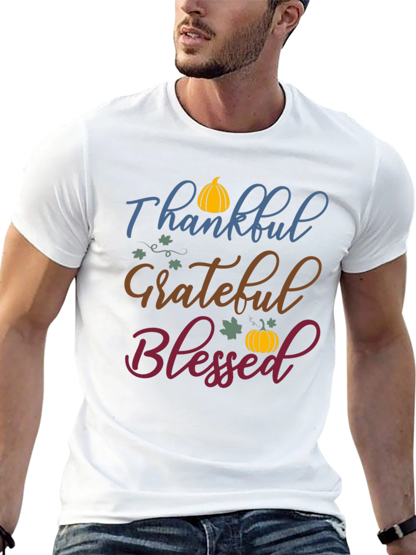 Thankful Grateful Blessed T-Shirt