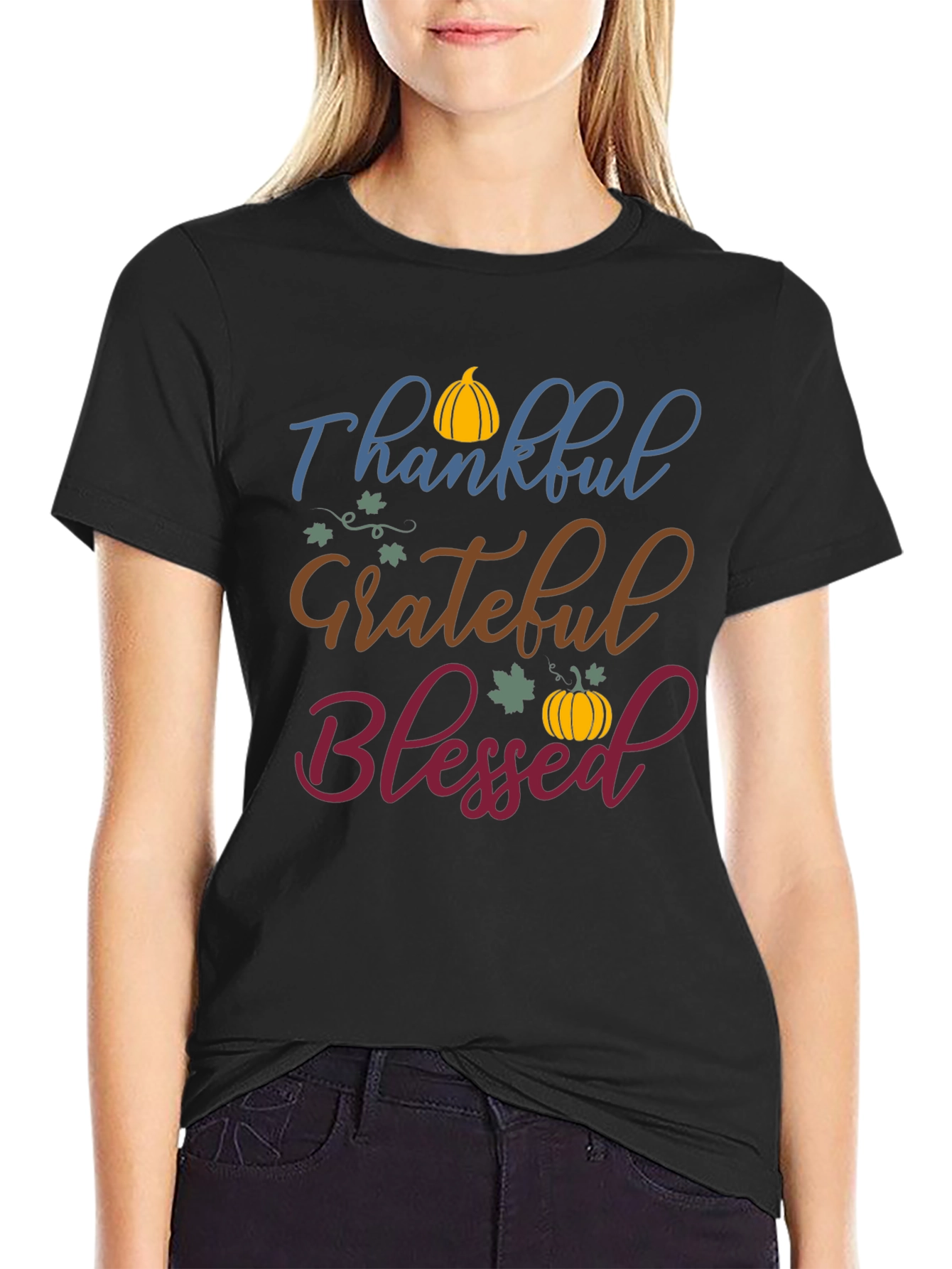 Thankful Grateful Blessed T-Shirt