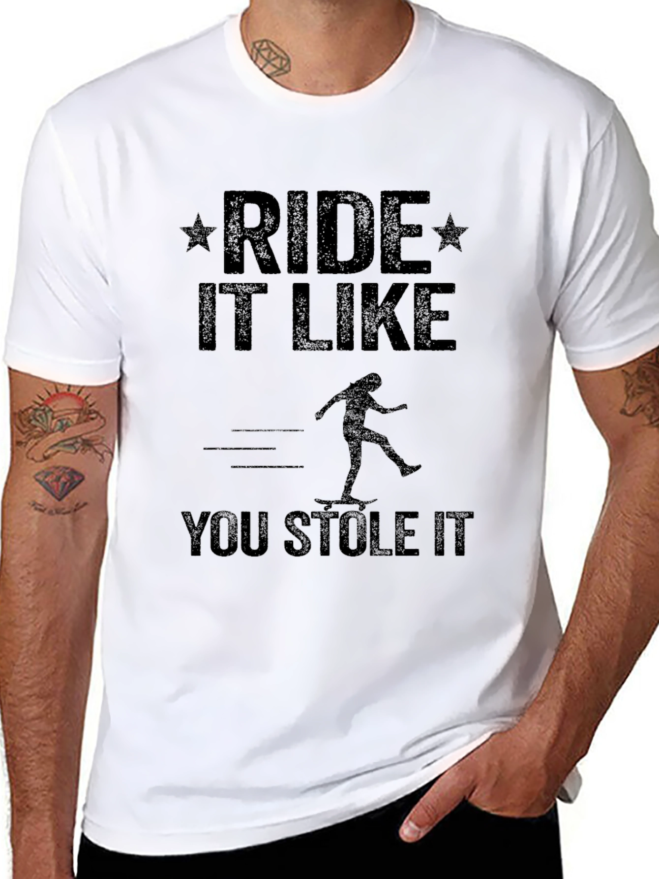 Ride It Like You Stole It Graphic Tee