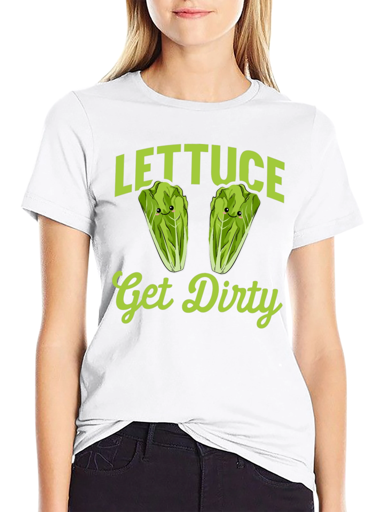 Lettuce Get Dirty T-Shirt - Funny Foodie Tee