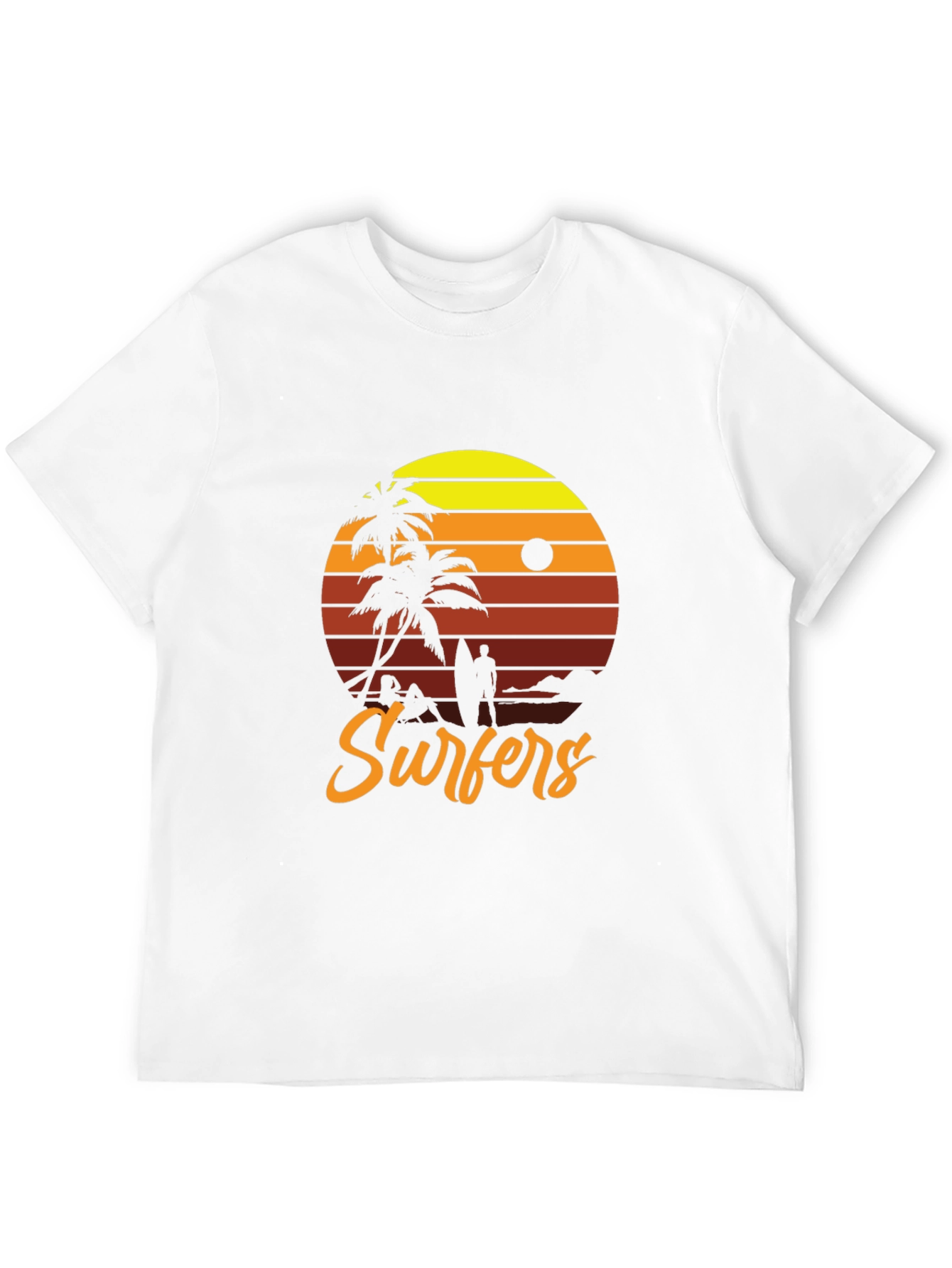 Retro Surfers Sunset T-Shirt