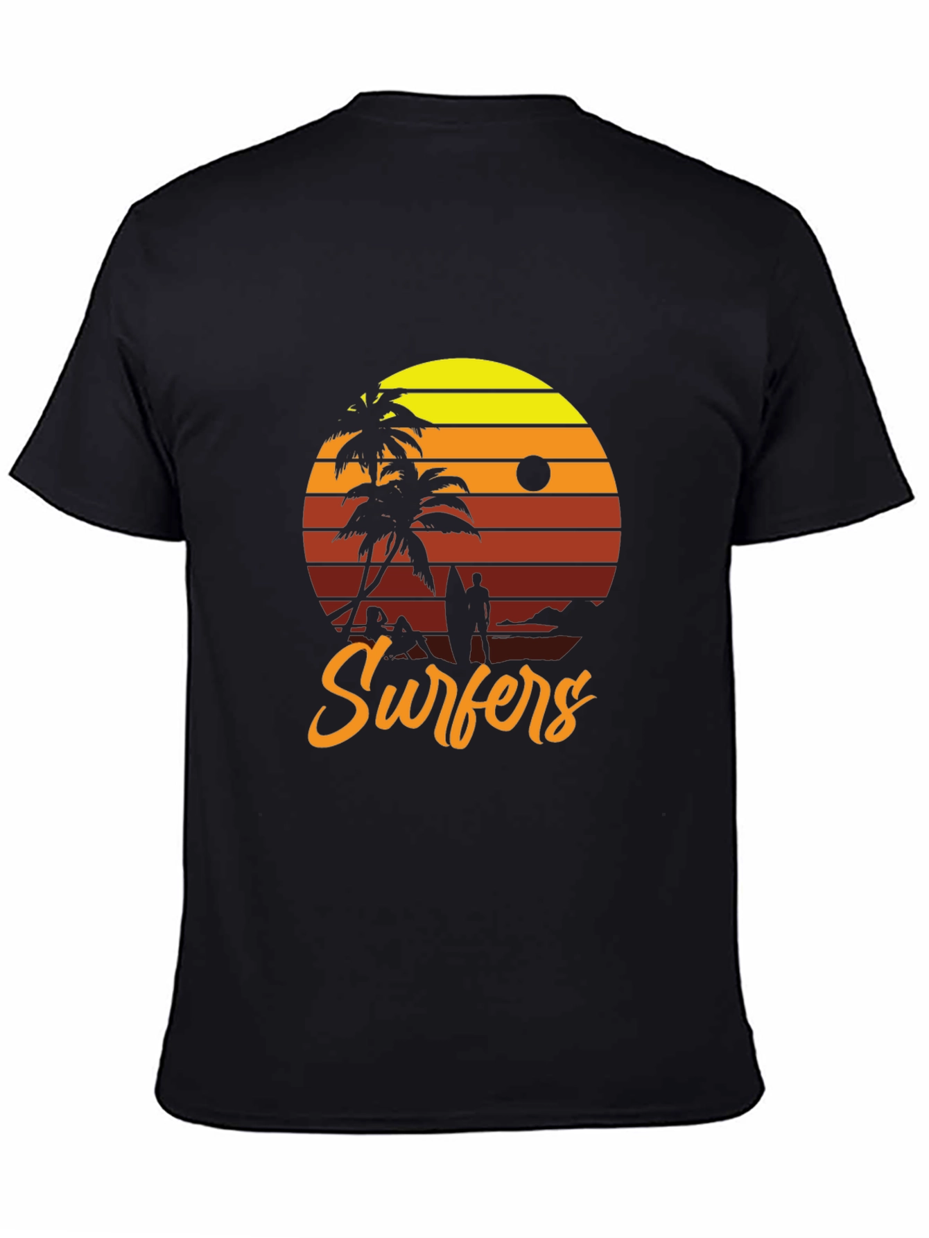Retro Surfers Sunset T-Shirt