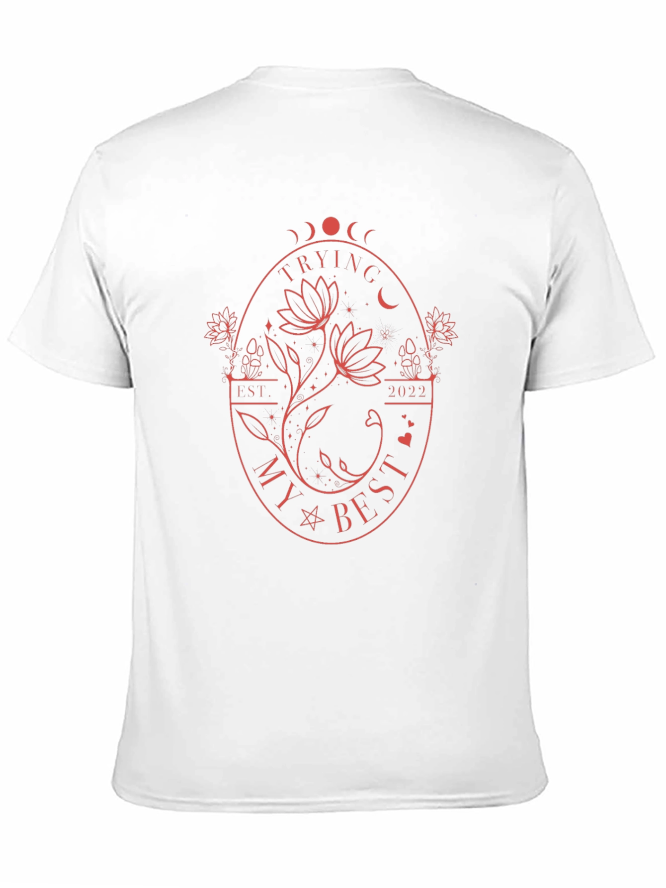 Trying My Best T-Shirt - Trendy Graphic Tee