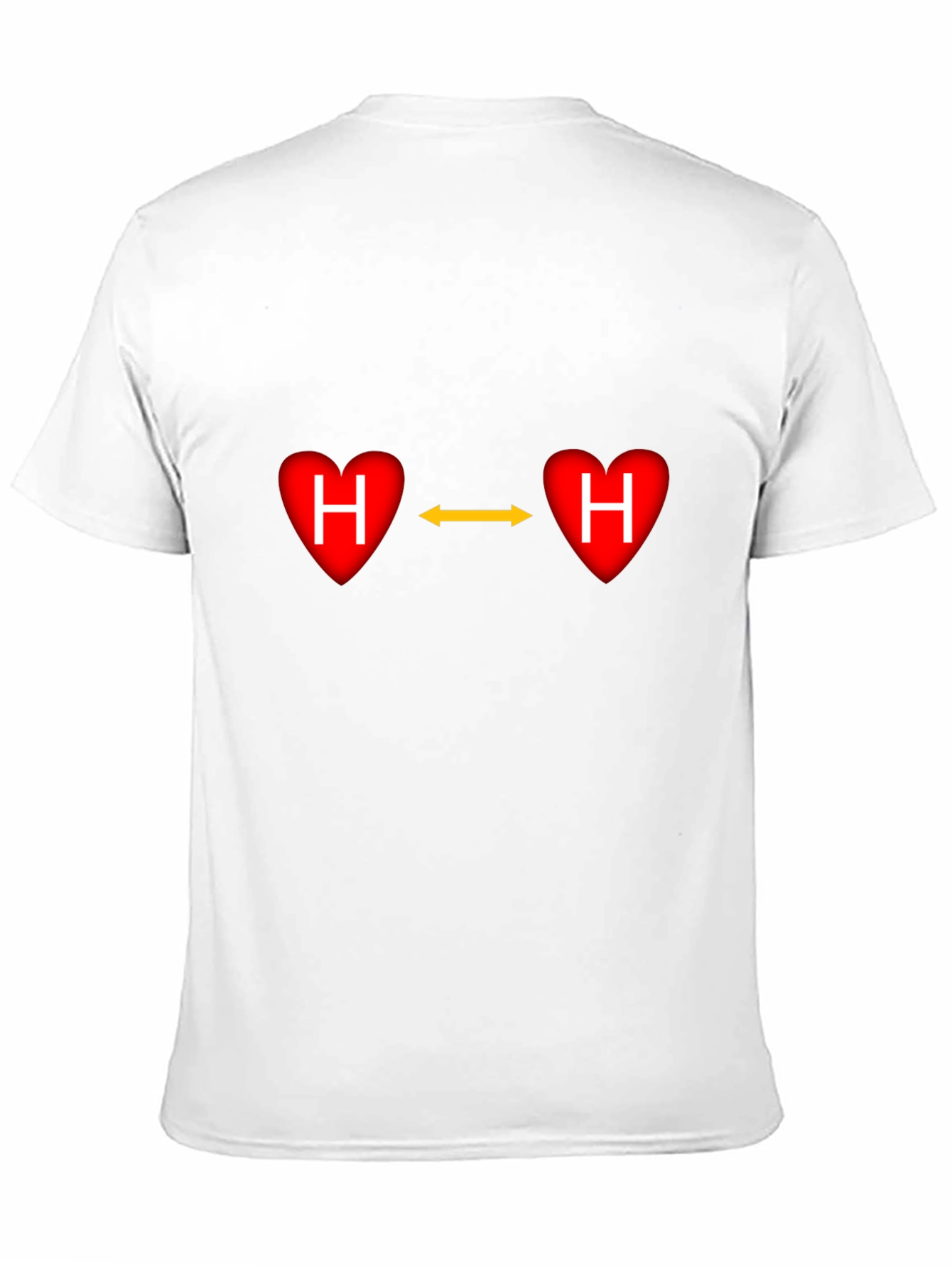 Hydrogen Bond Heart T-Shirt - Love Connection