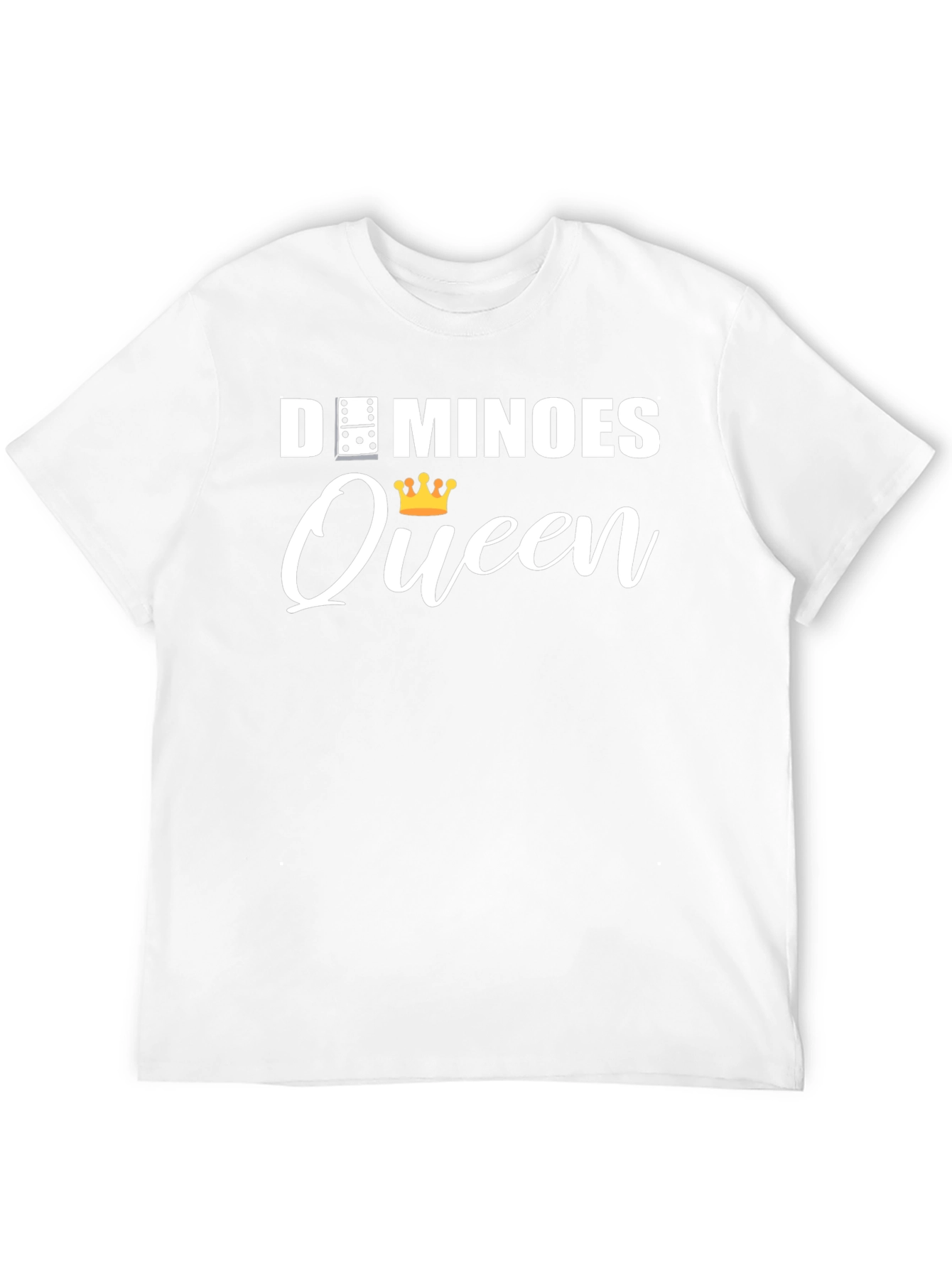 Dominoes Queen Black T-Shirt