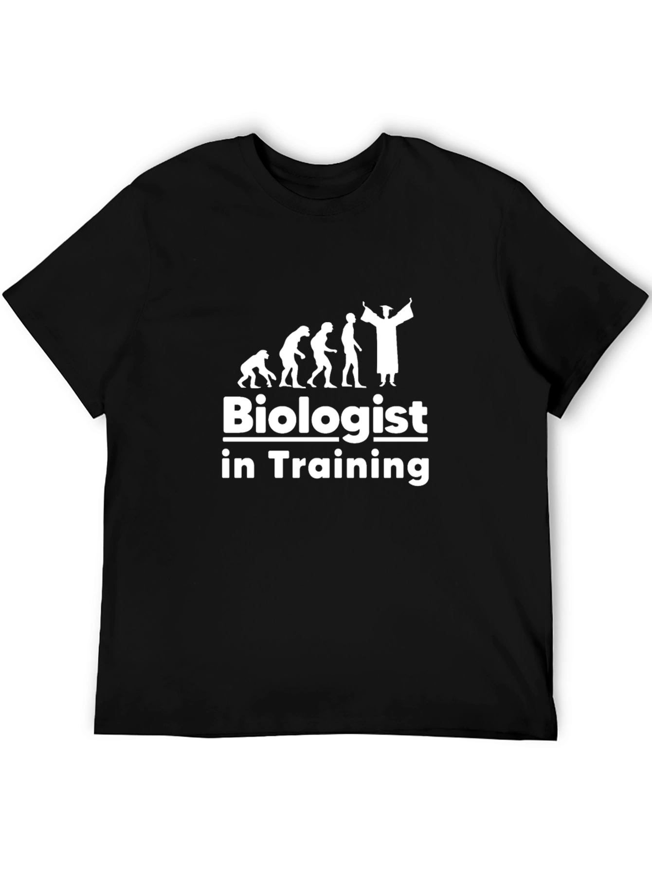 Biologist in Training Black T-Shirt