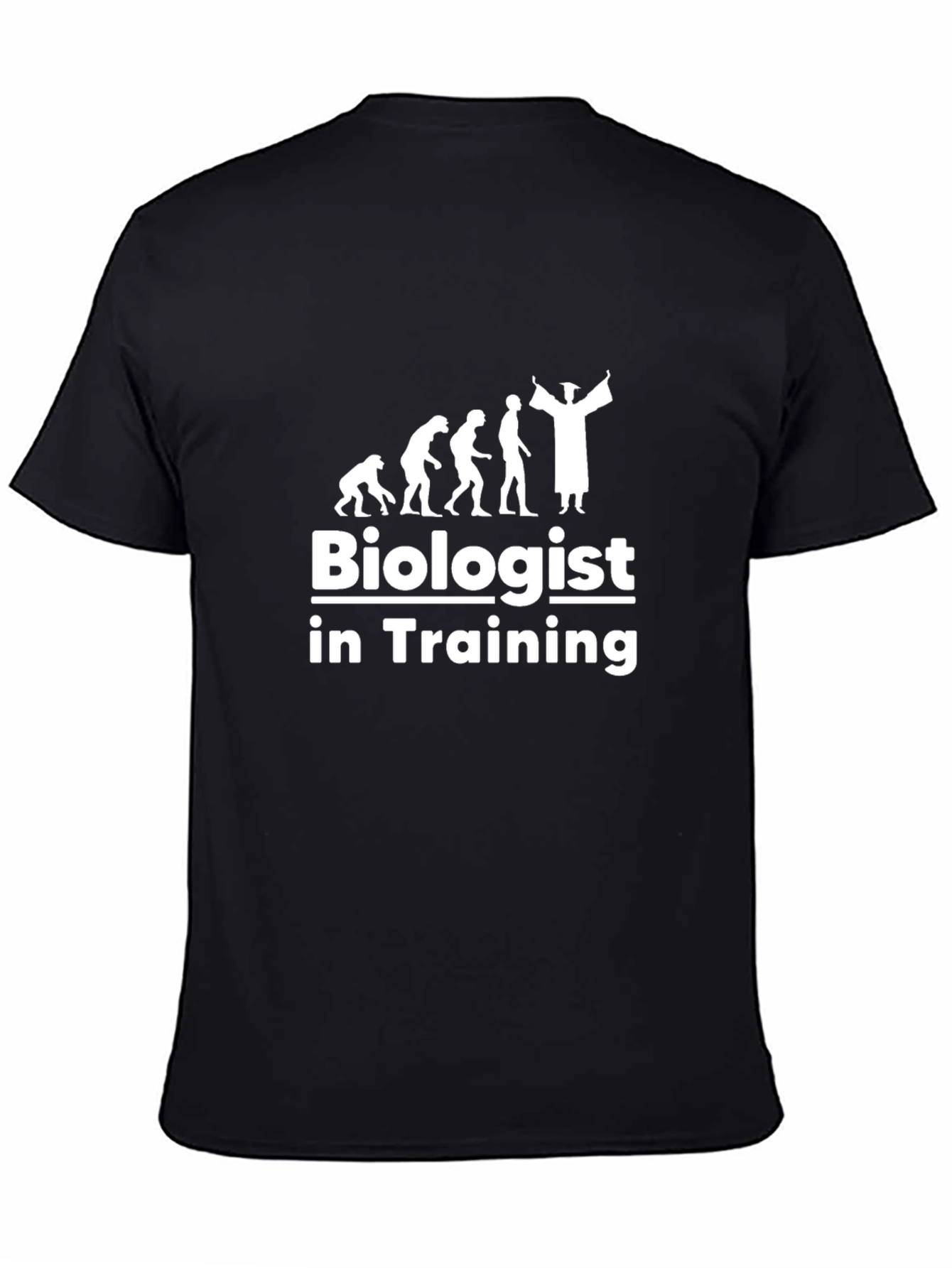 Biologist in Training Black T-Shirt