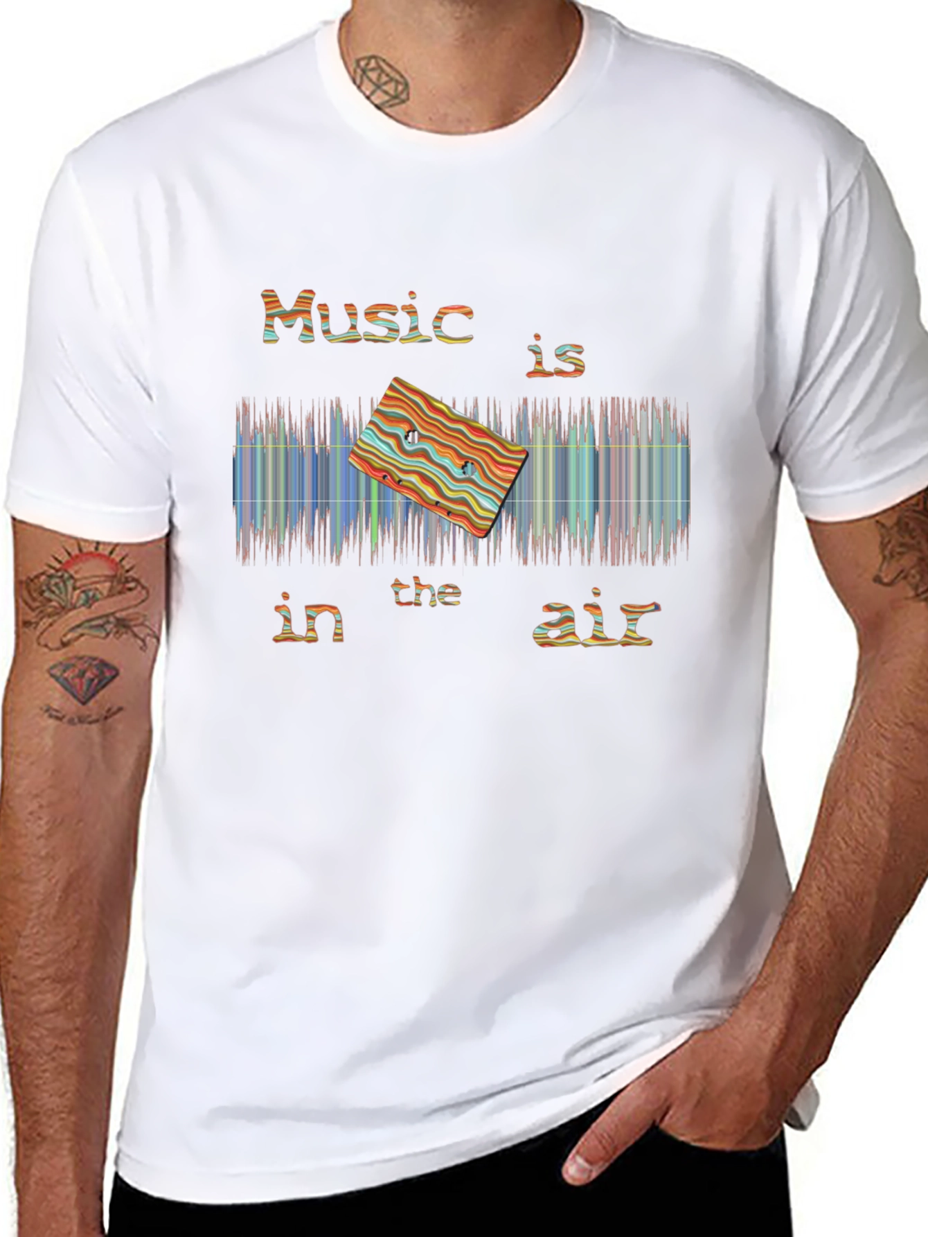 Retro Music is in the Air T-Shirt
