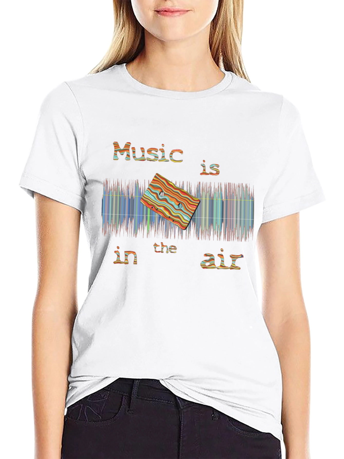 Retro Music is in the Air T-Shirt