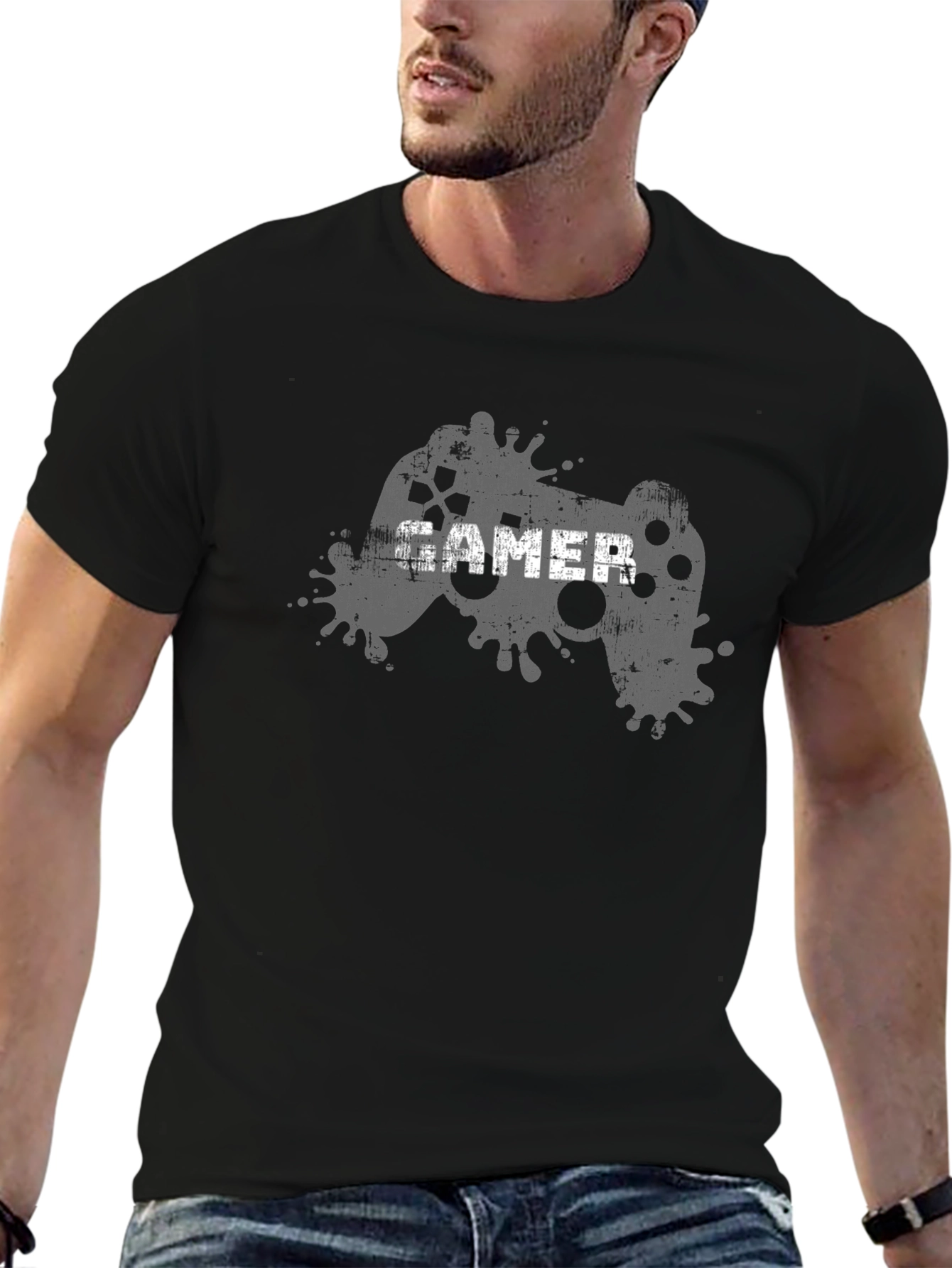 Gamer T-Shirt - Console Controller Graphic Tee
