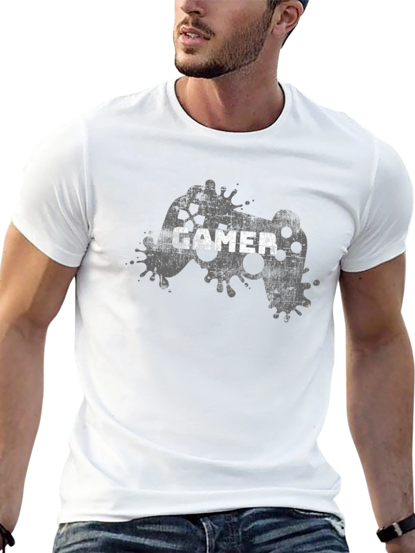 Gamer T-Shirt - Console Controller Graphic Tee