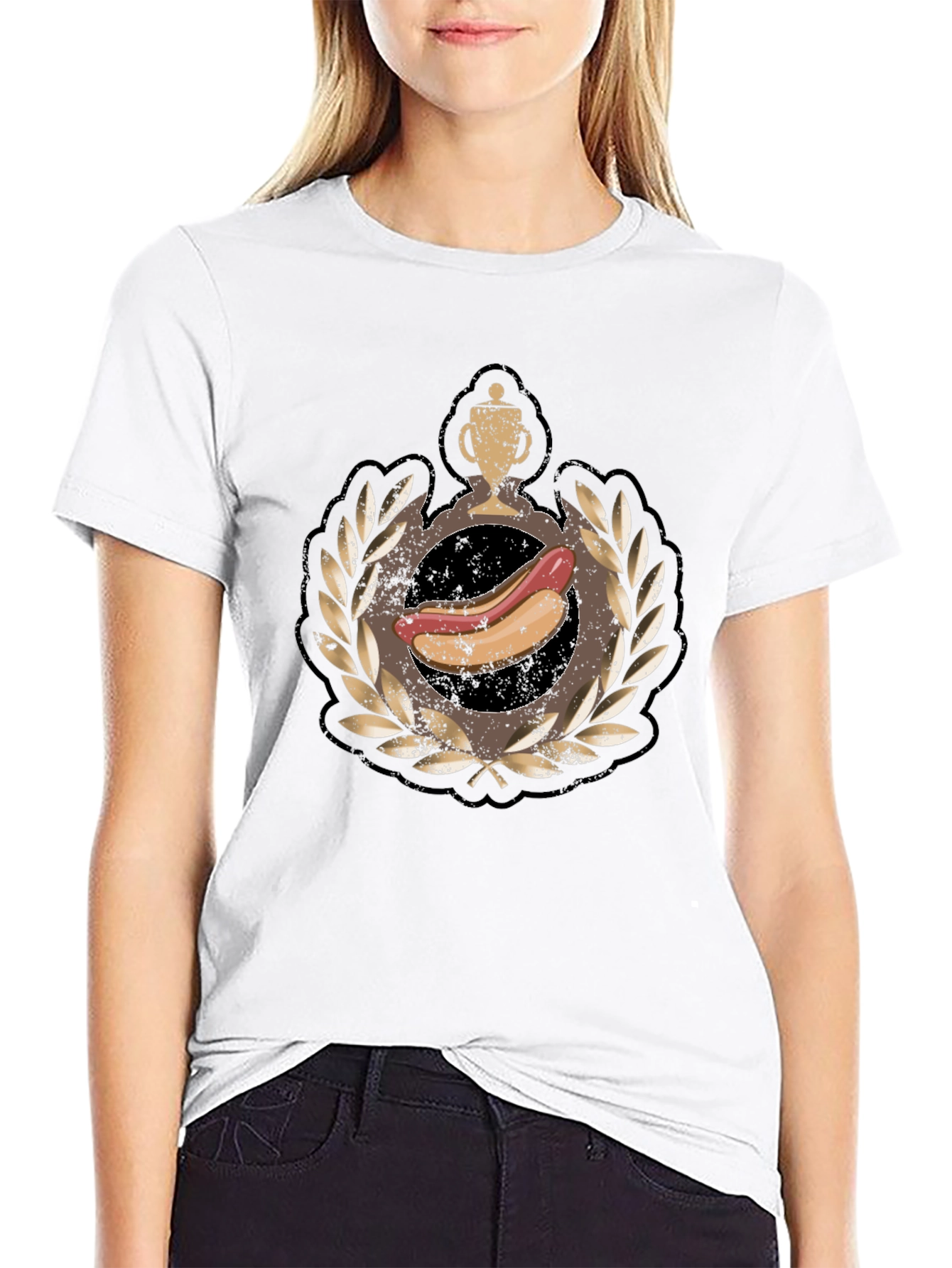 Hot Dog Champion Graphic Tee