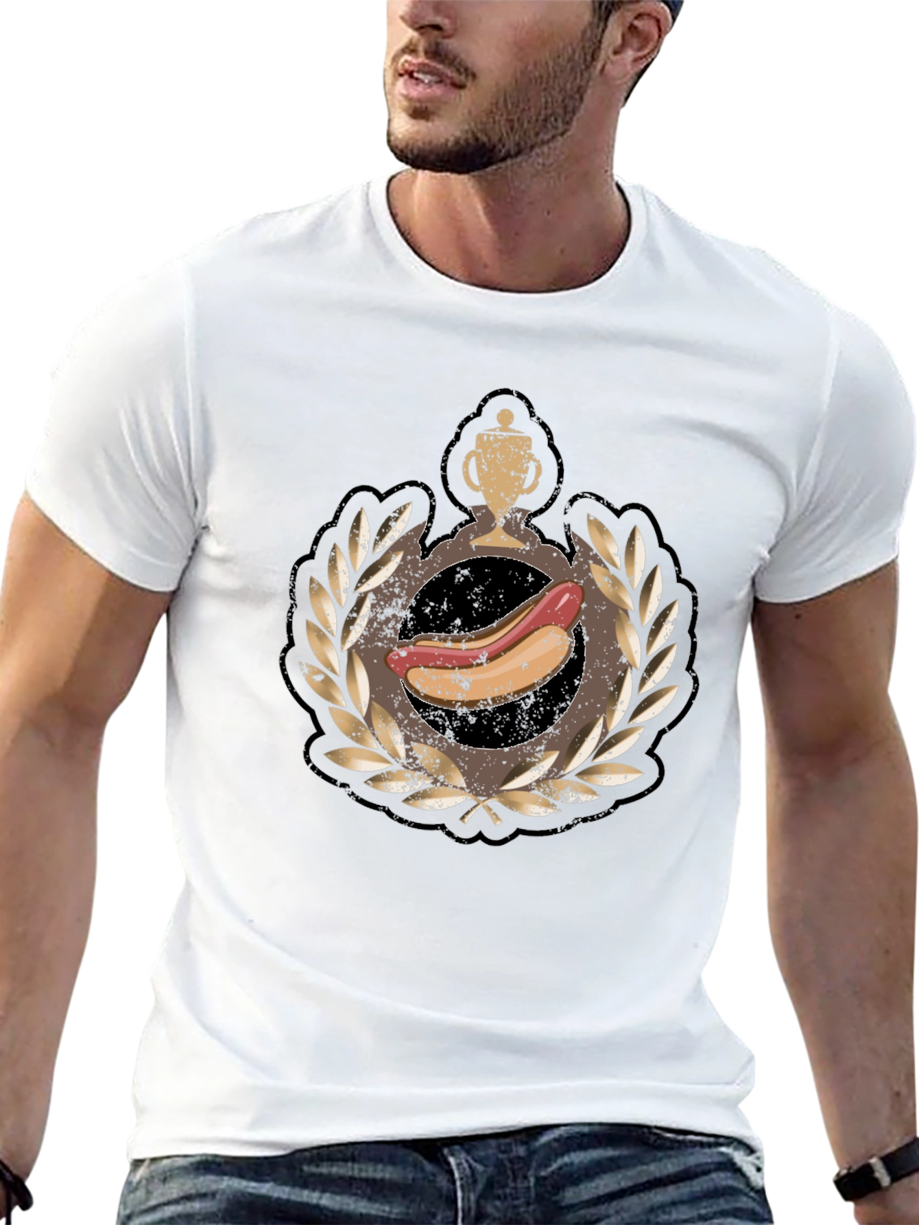 Hot Dog Champion Graphic Tee