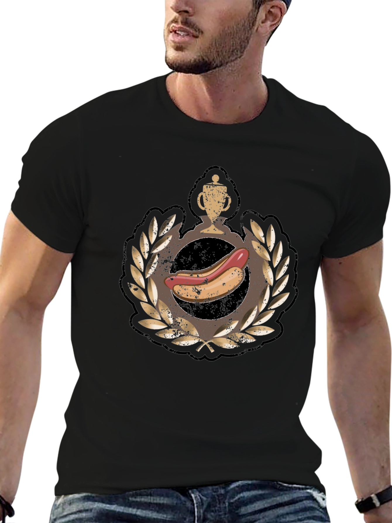 Hot Dog Champion Graphic Tee