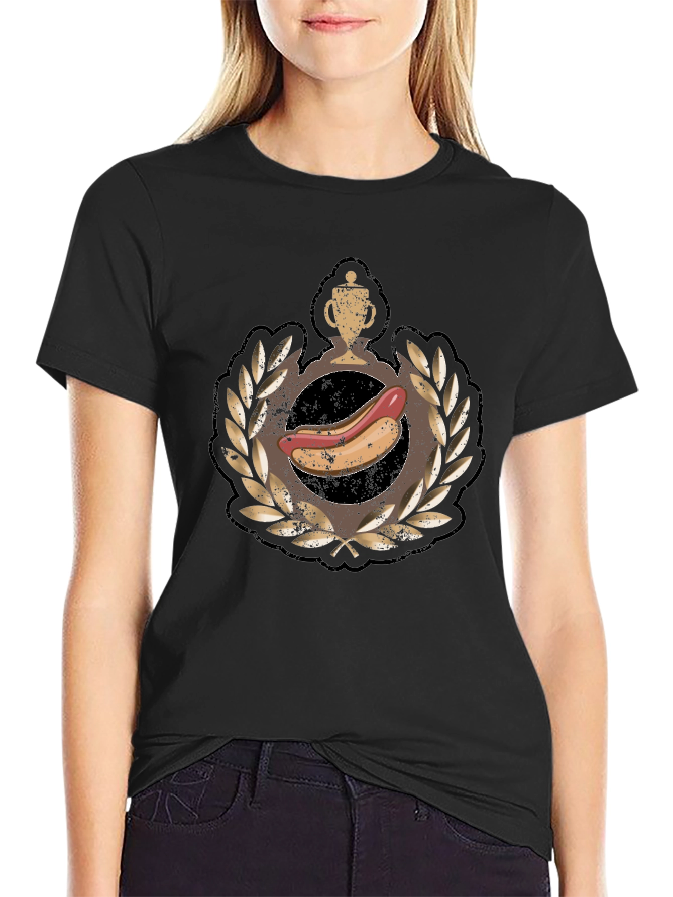 Hot Dog Champion Graphic Tee