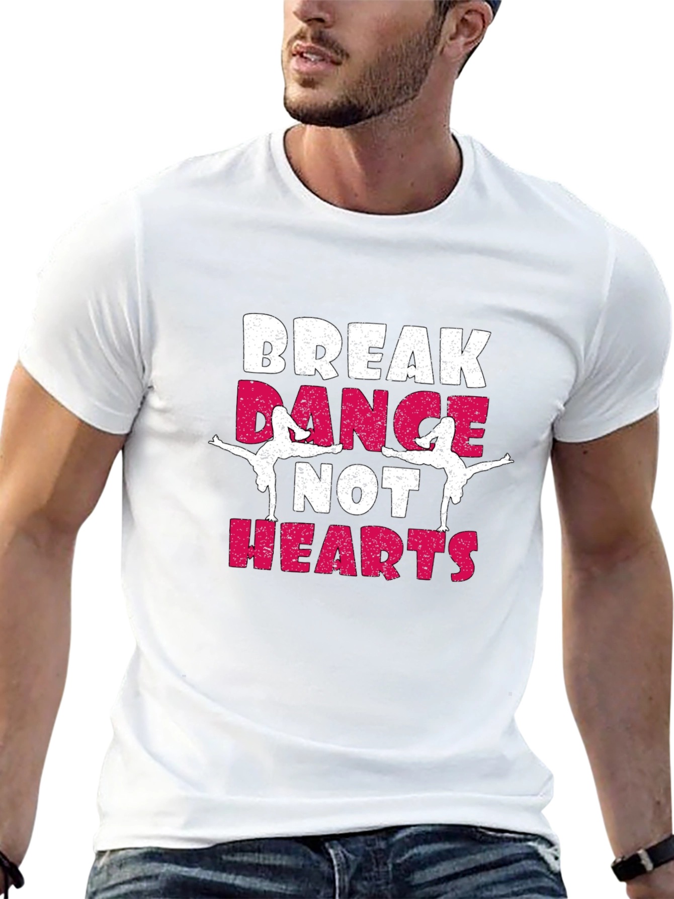 Break Dance Not Hearts T-Shirt