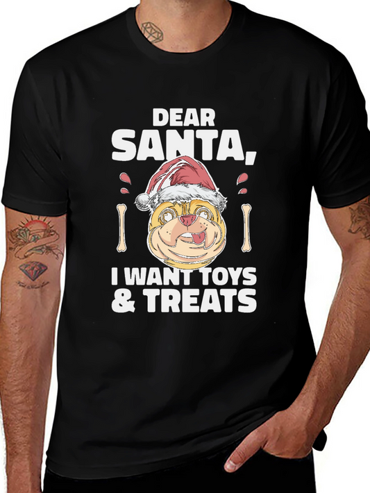 Dear Santa Pug T-Shirt