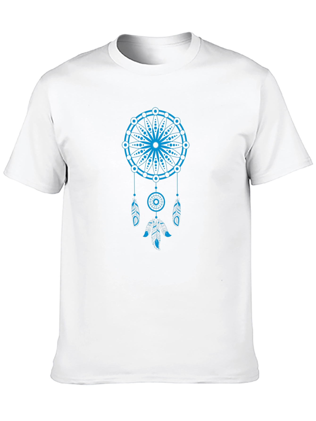 Dreamcatcher Graphic Tee - Soft Black Cotton Blend