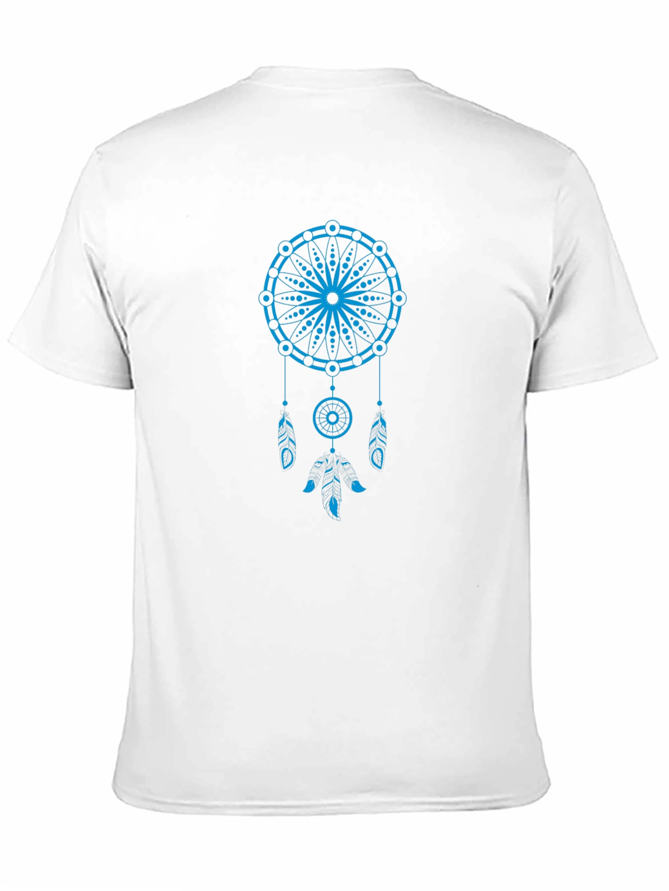 Dreamcatcher Graphic Tee - Soft Black Cotton Blend