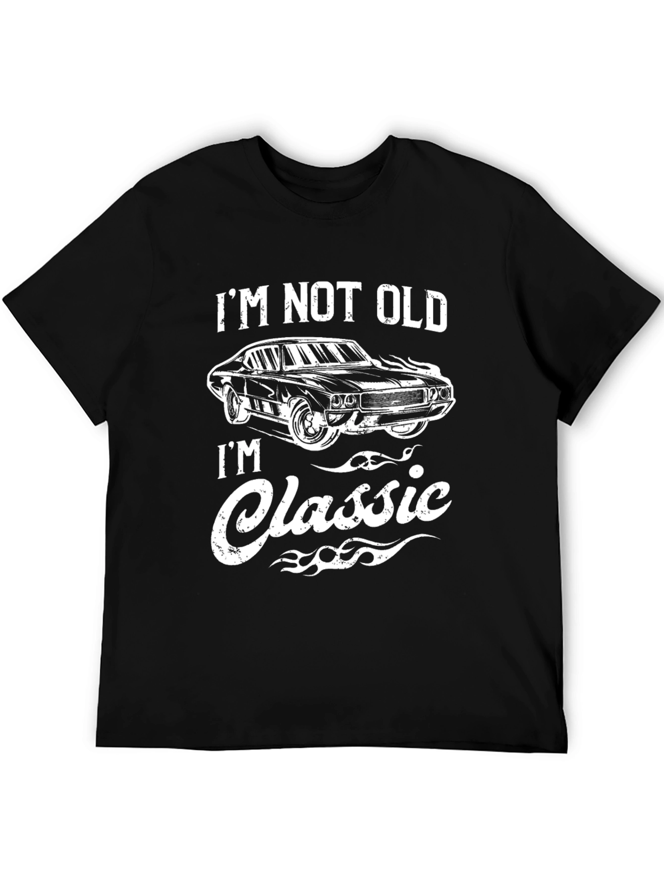 Im Not Old Im Classic Black T-Shirt