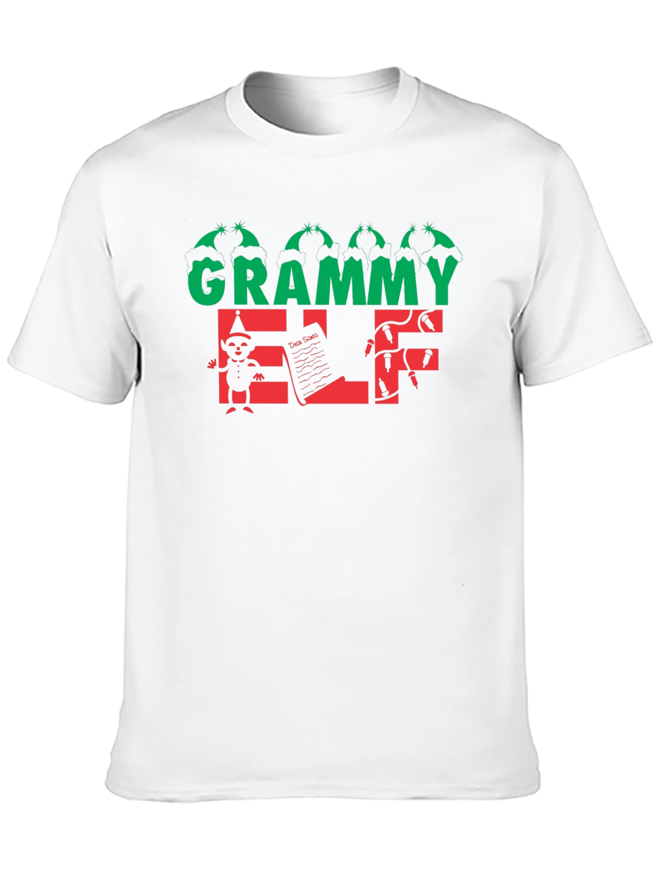 Grammy Elf Christmas Holiday T-Shirt