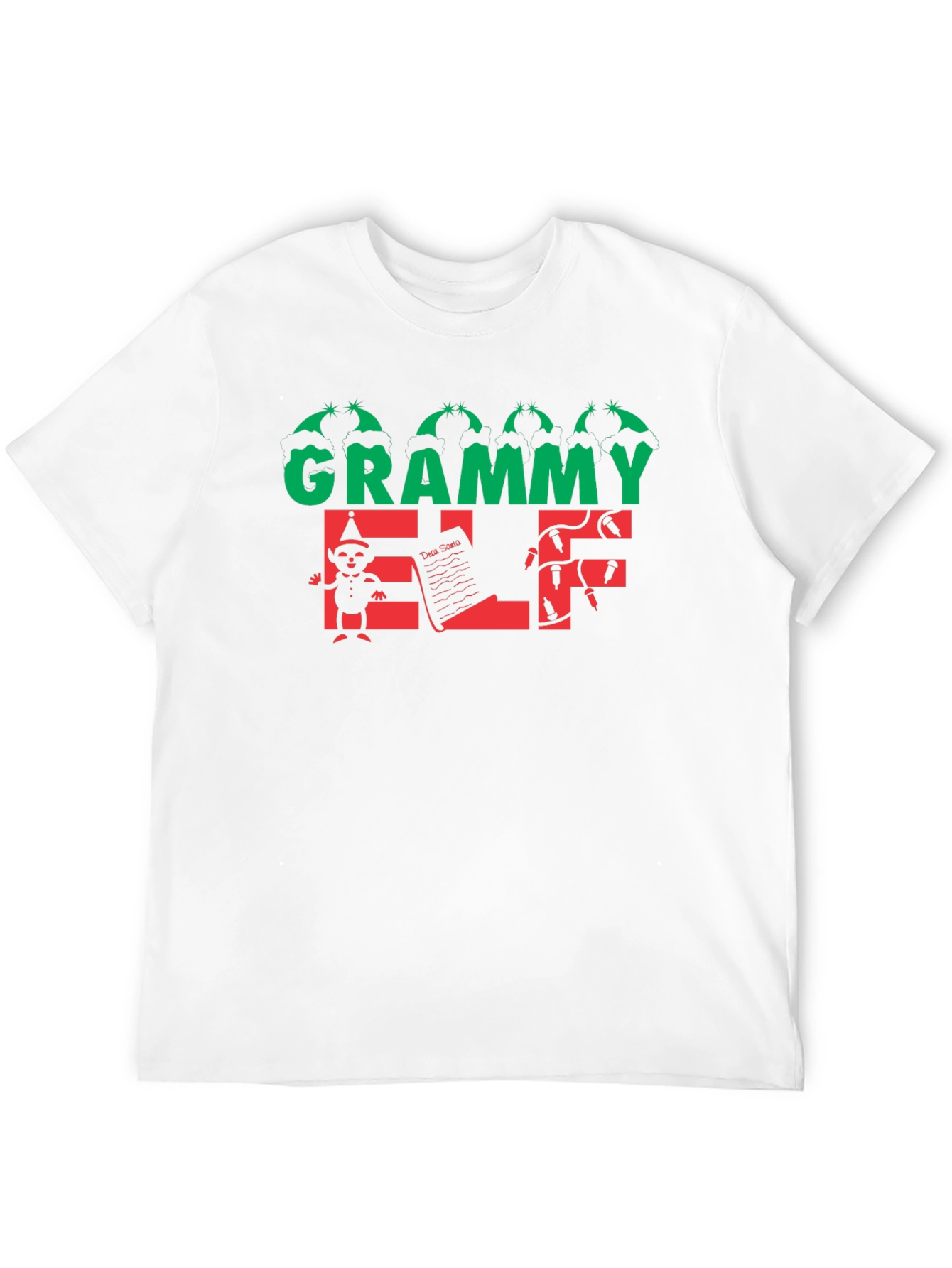 Grammy Elf Christmas Holiday T-Shirt