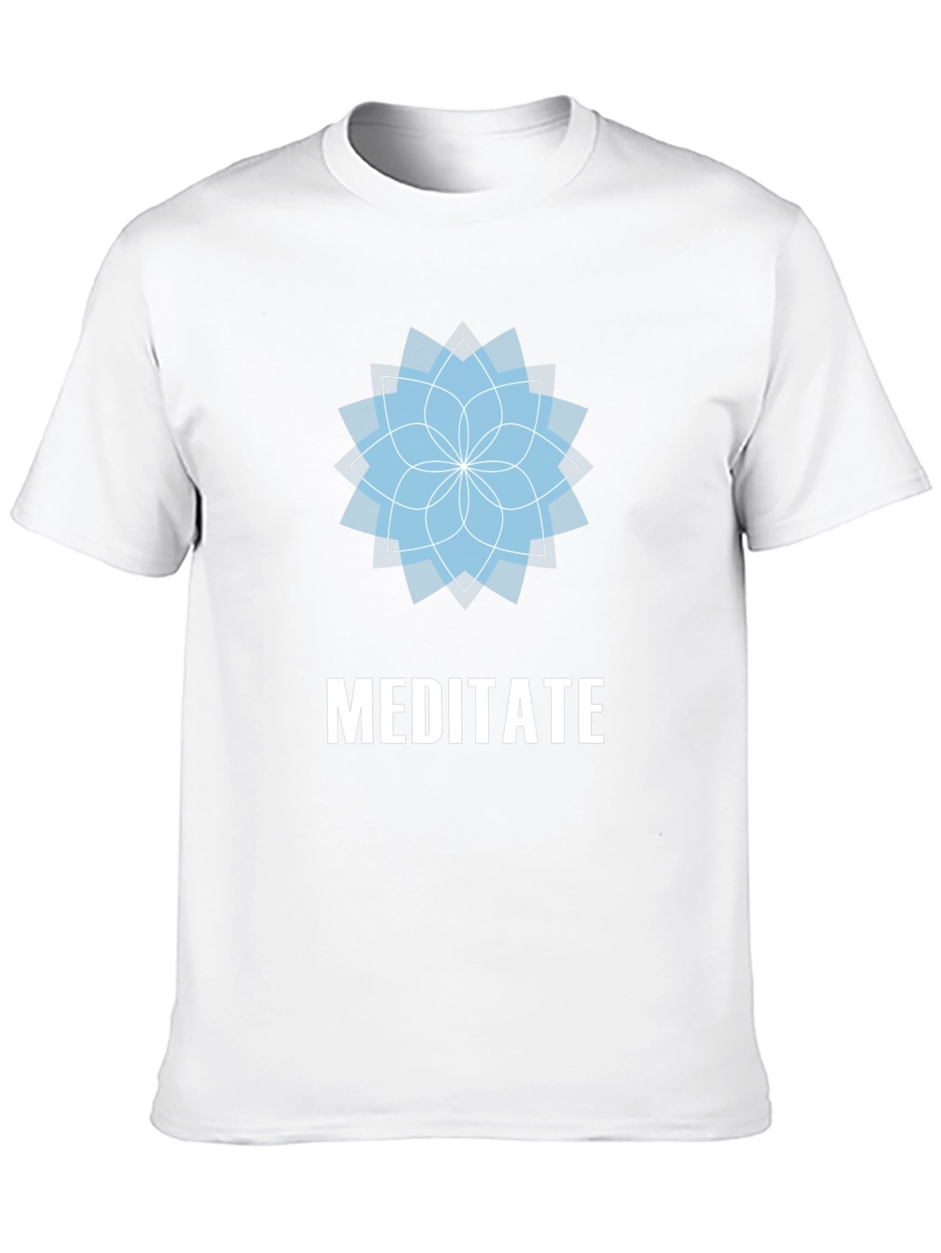 Meditate Graphic Tee - Relax & Find Your Zen