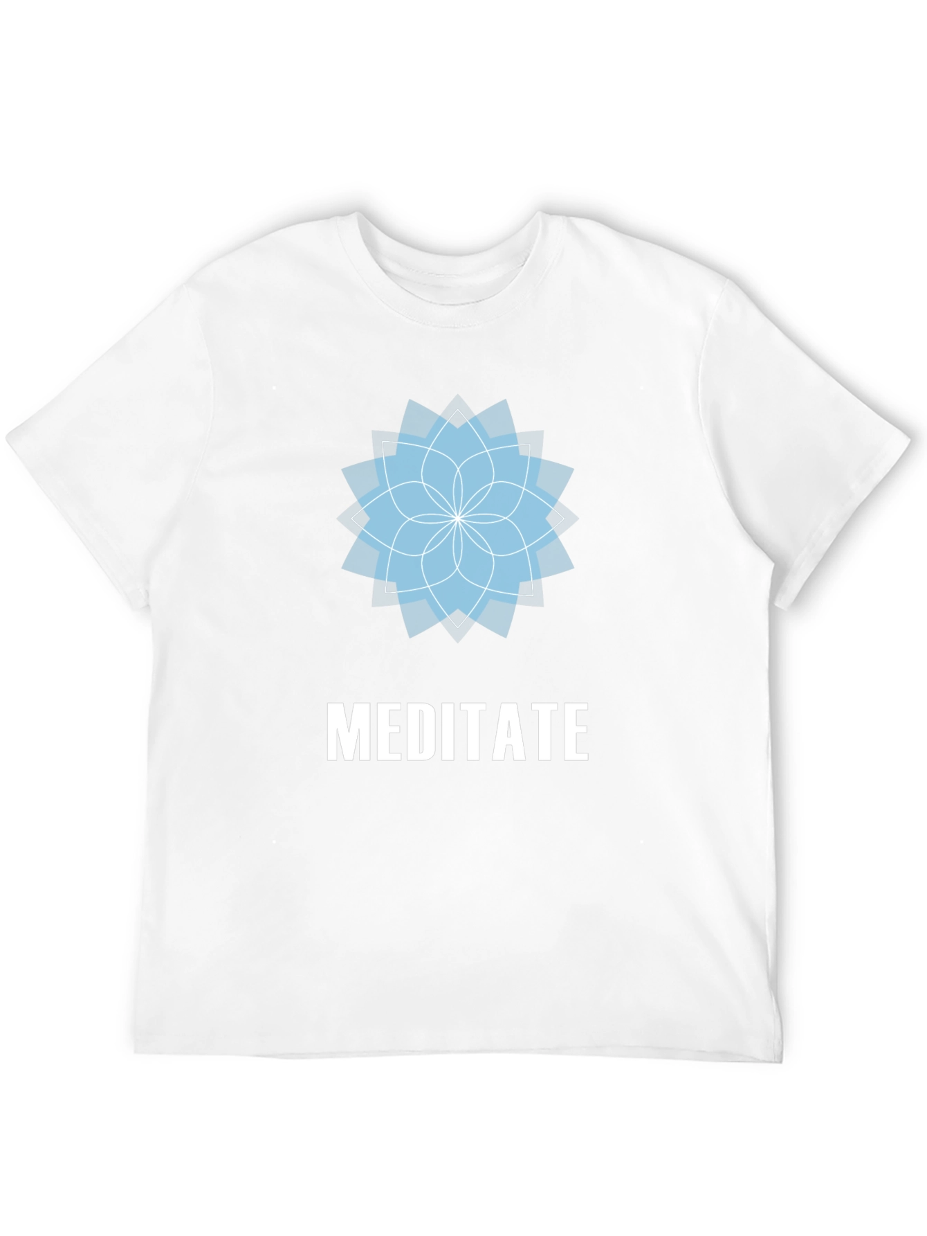 Meditate Graphic Tee - Relax & Find Your Zen