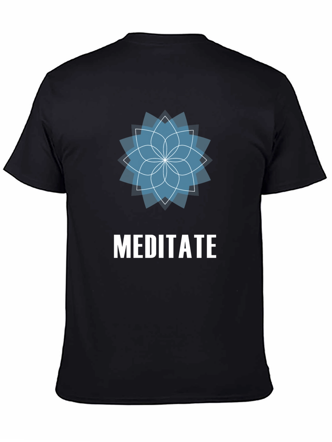 Meditate Graphic Tee - Relax & Find Your Zen