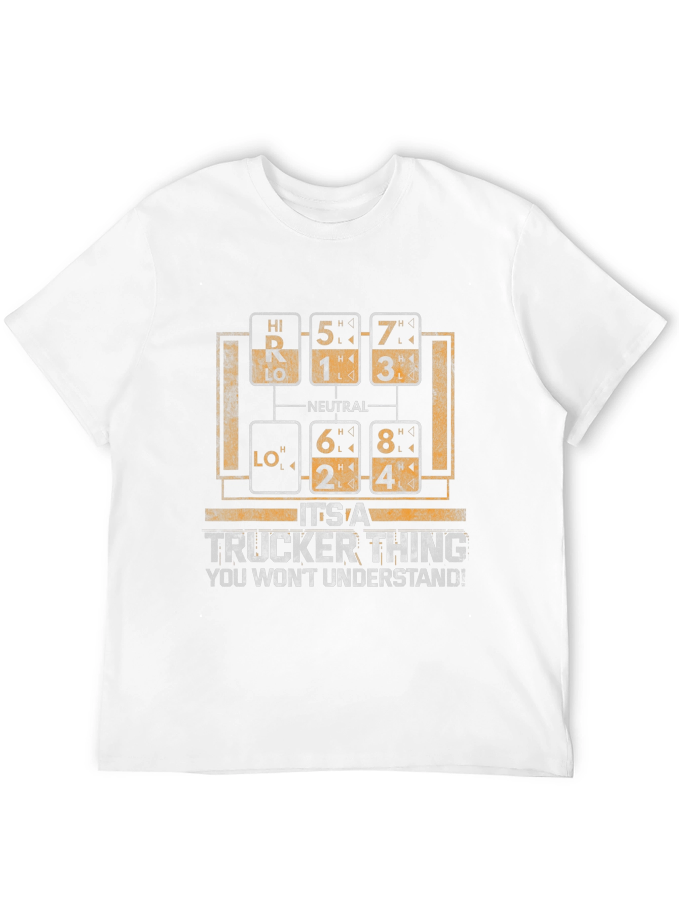 Trucker Thing T-Shirt - Gear Shift Design