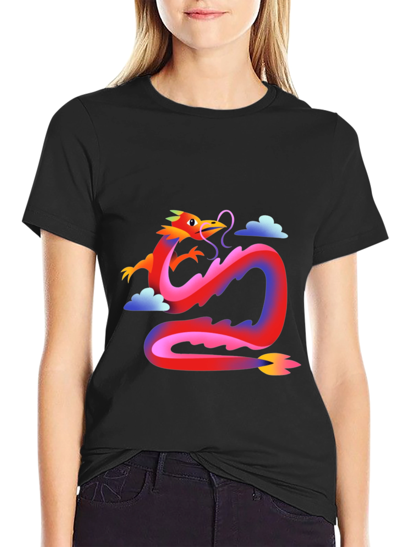 Dragon Graphic Tee - Stylish Casual Wear