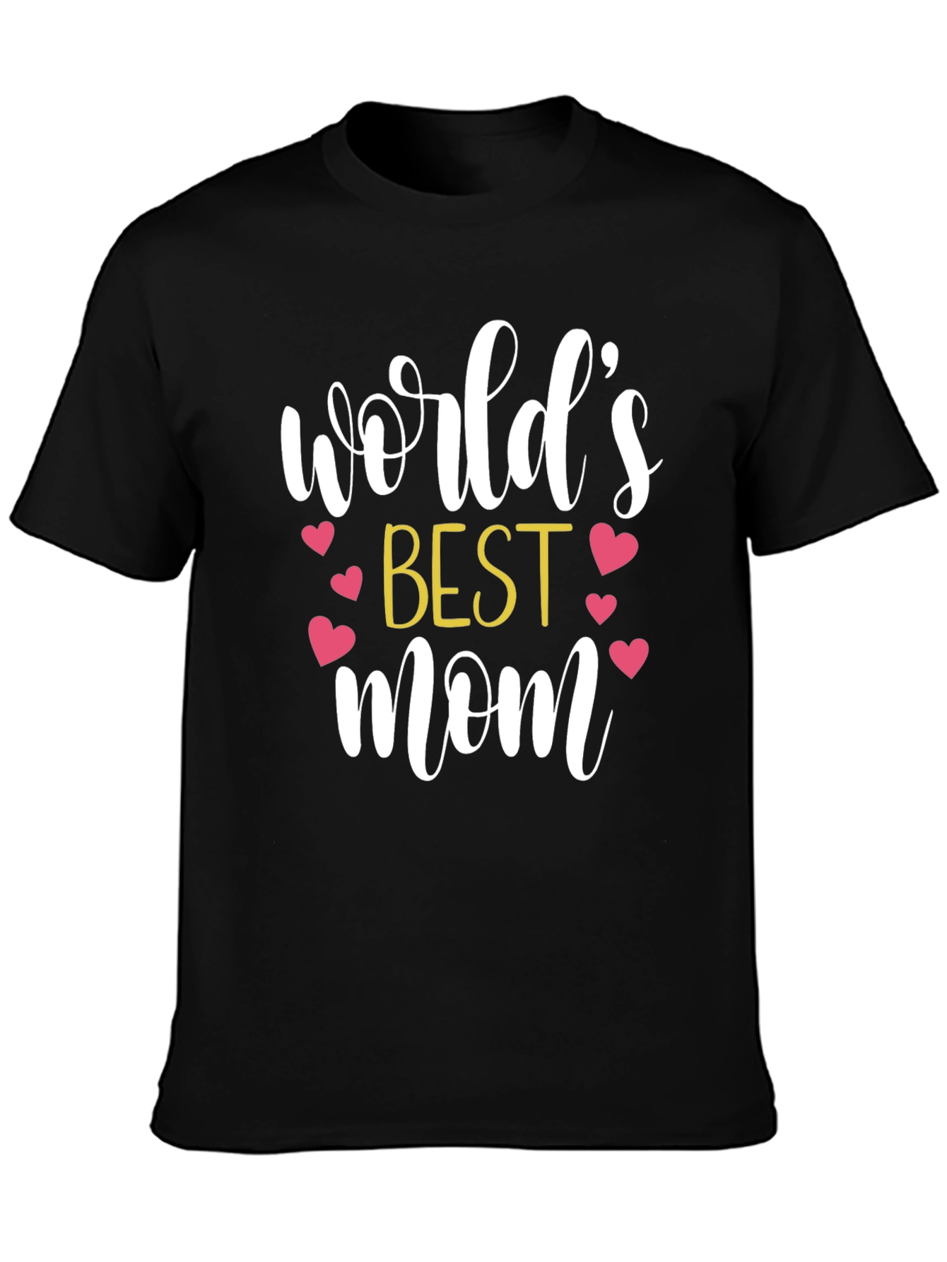 Worlds Best Mom Graphic T-Shirt