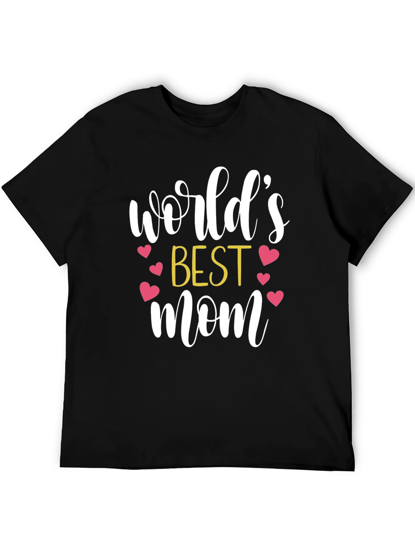 Worlds Best Mom Graphic T-Shirt