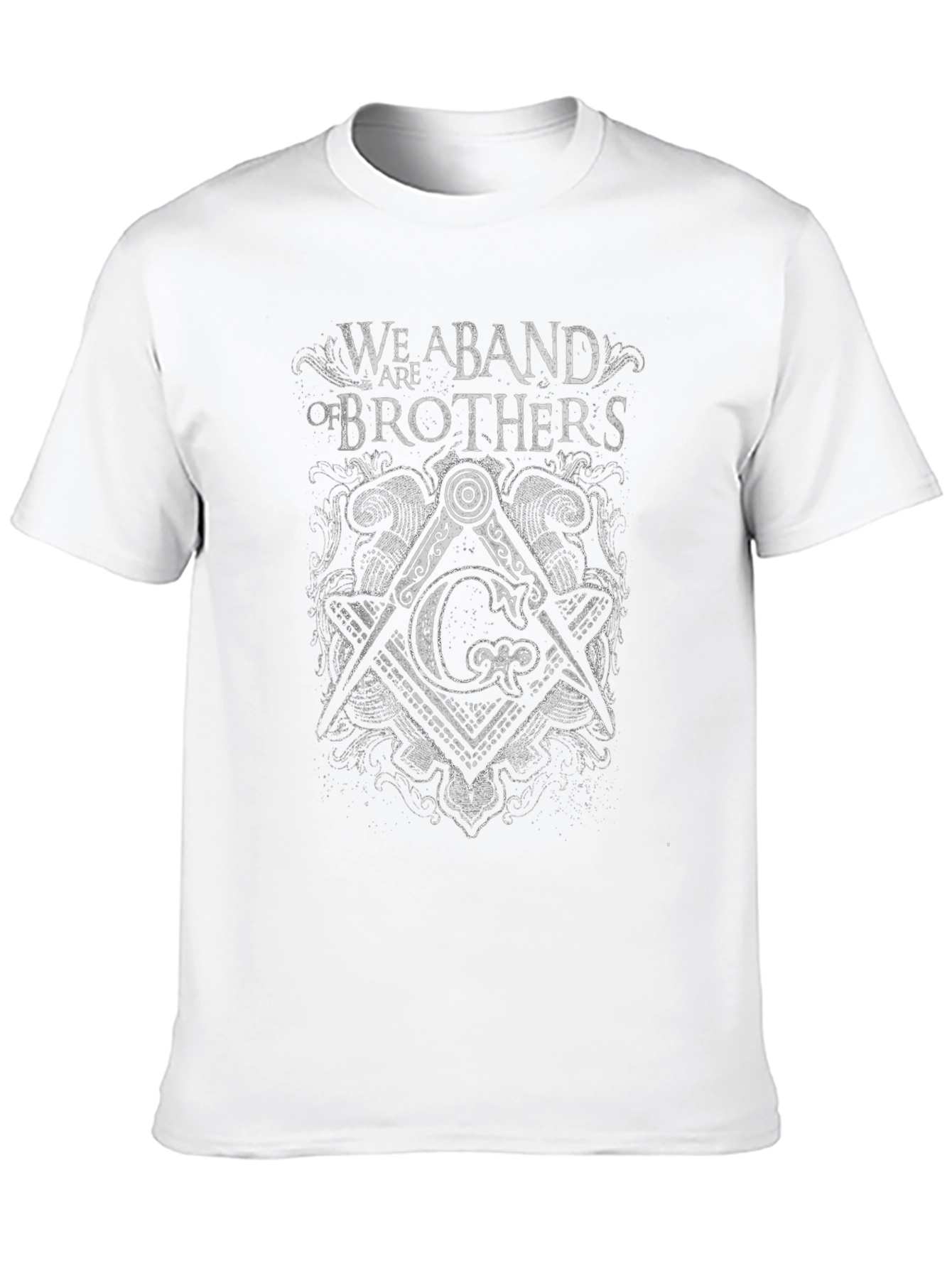 We Are Abandoned of Brothers Black T-Shirt