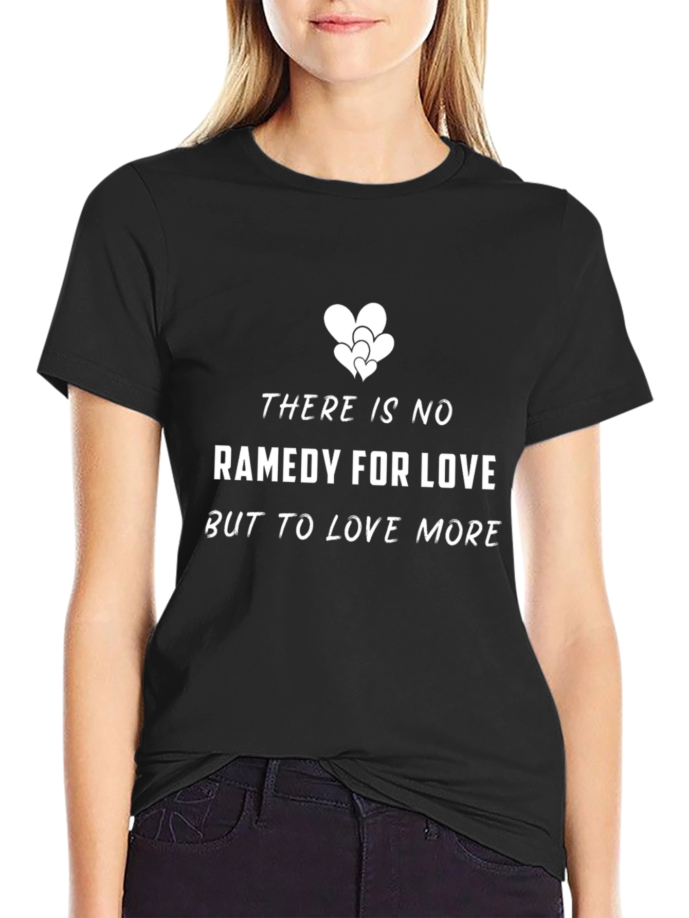 Love Remedy Graphic Tee - Stylish Black T-Shirt