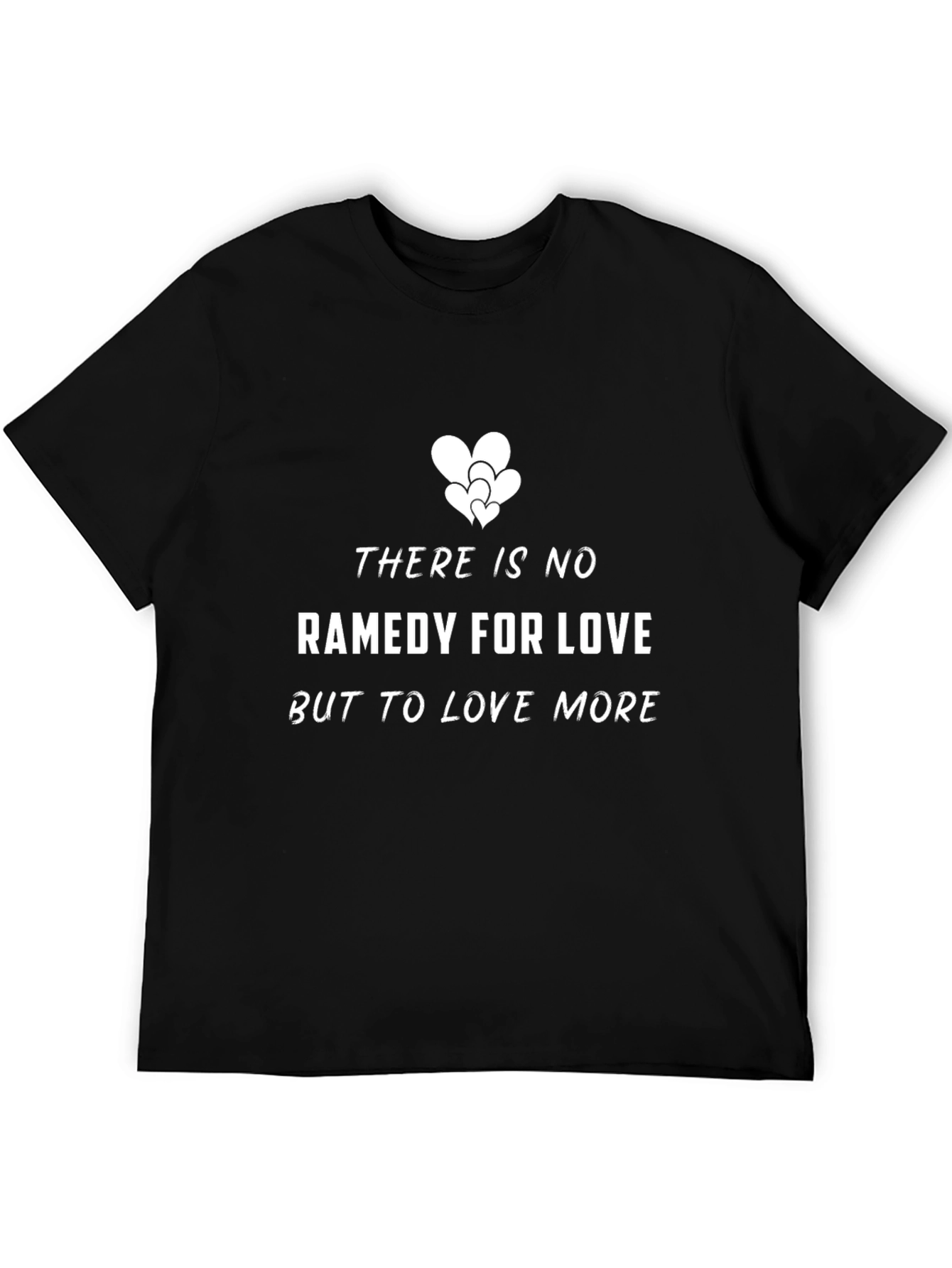 Love Remedy Graphic Tee - Stylish Black T-Shirt