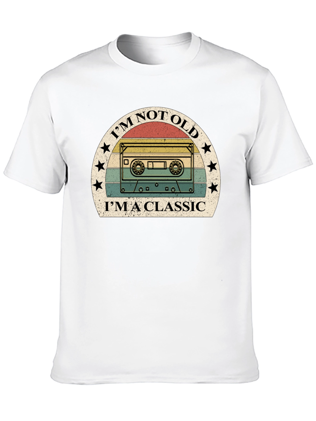 Im Not Old Im A Classic Cassette Tape T-Shirt