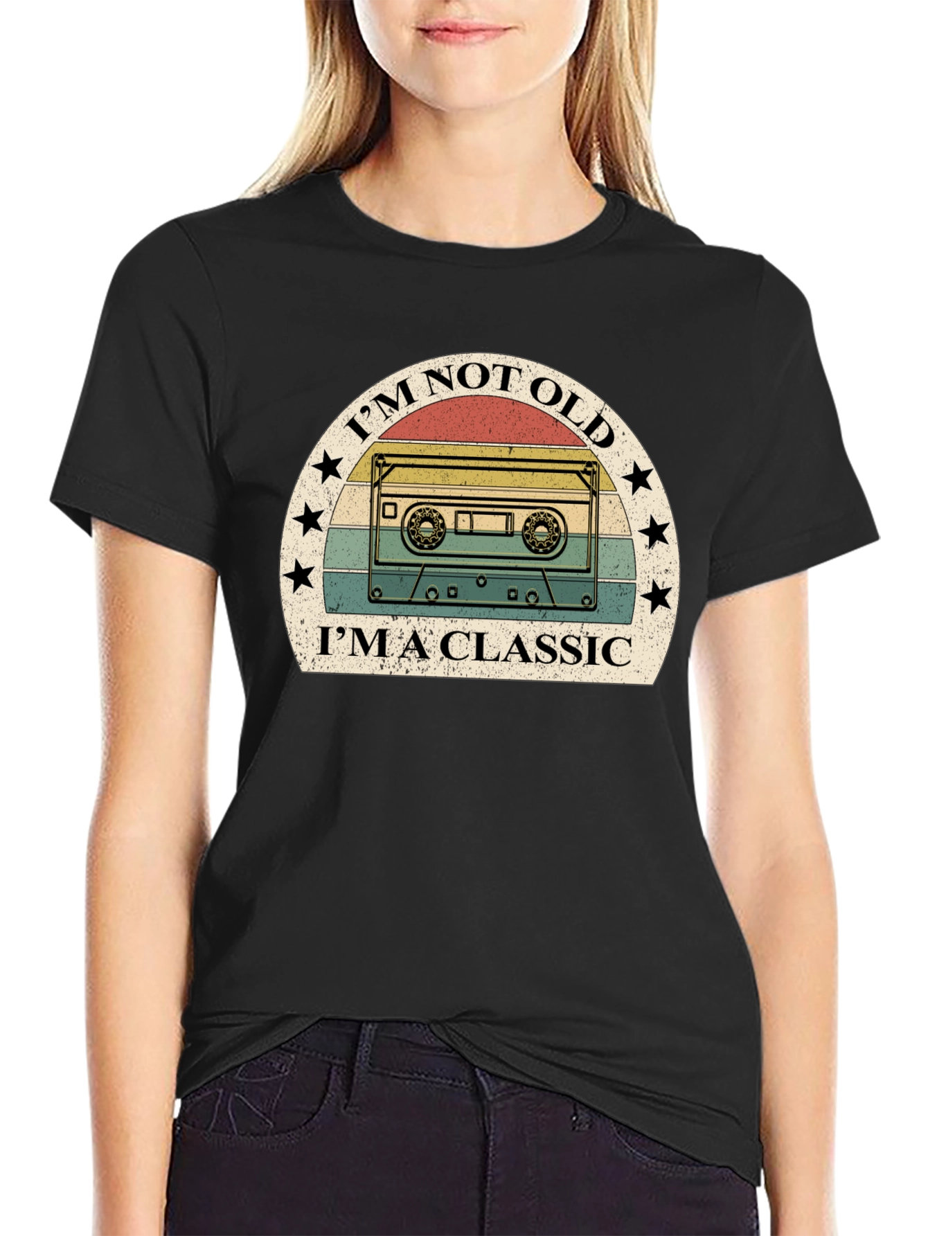 Im Not Old Im A Classic Cassette Tape T-Shirt