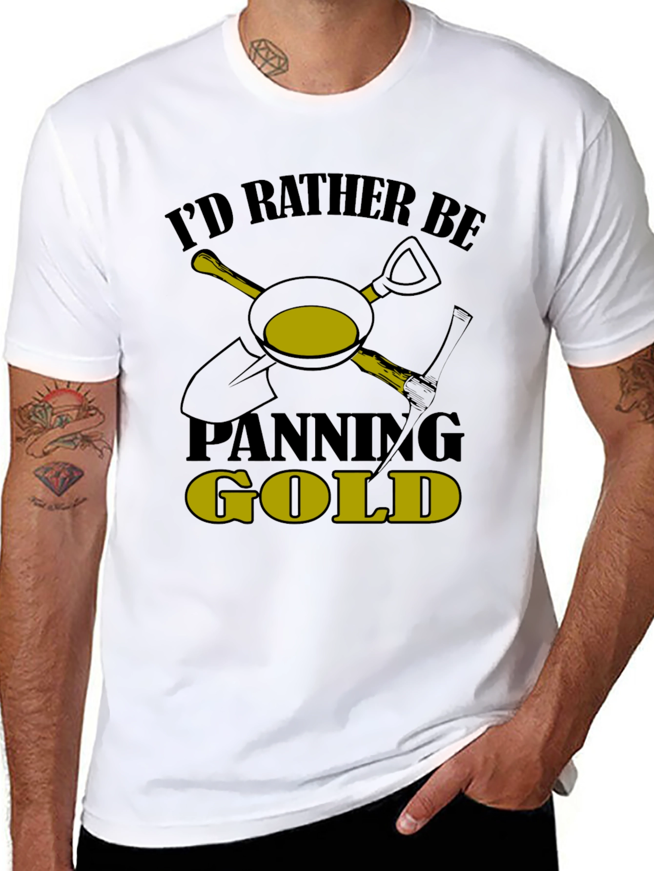 Gold Panning T-Shirt: Prospectors Tee