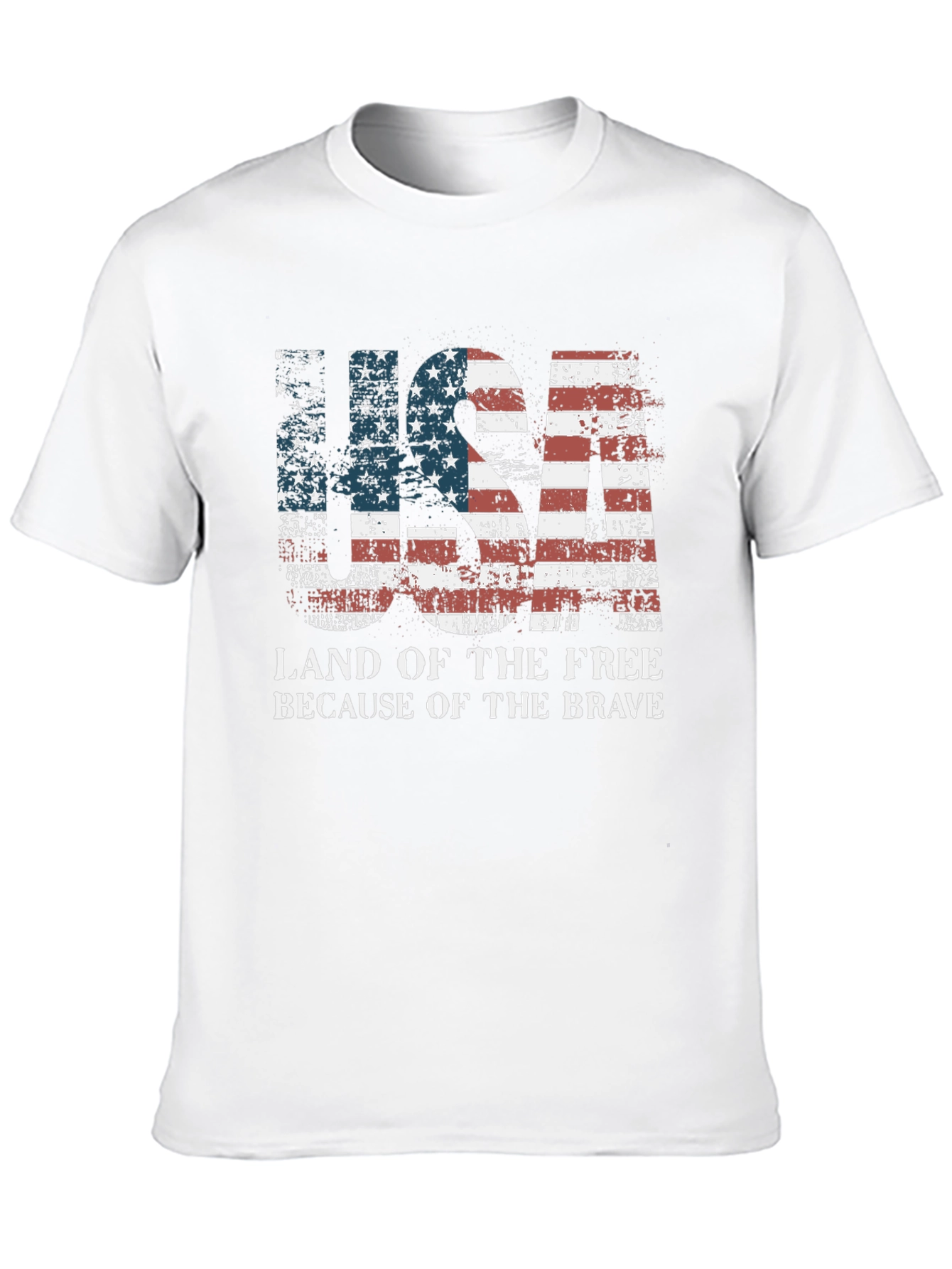 USA Land of the Free Patriotic T-Shirt