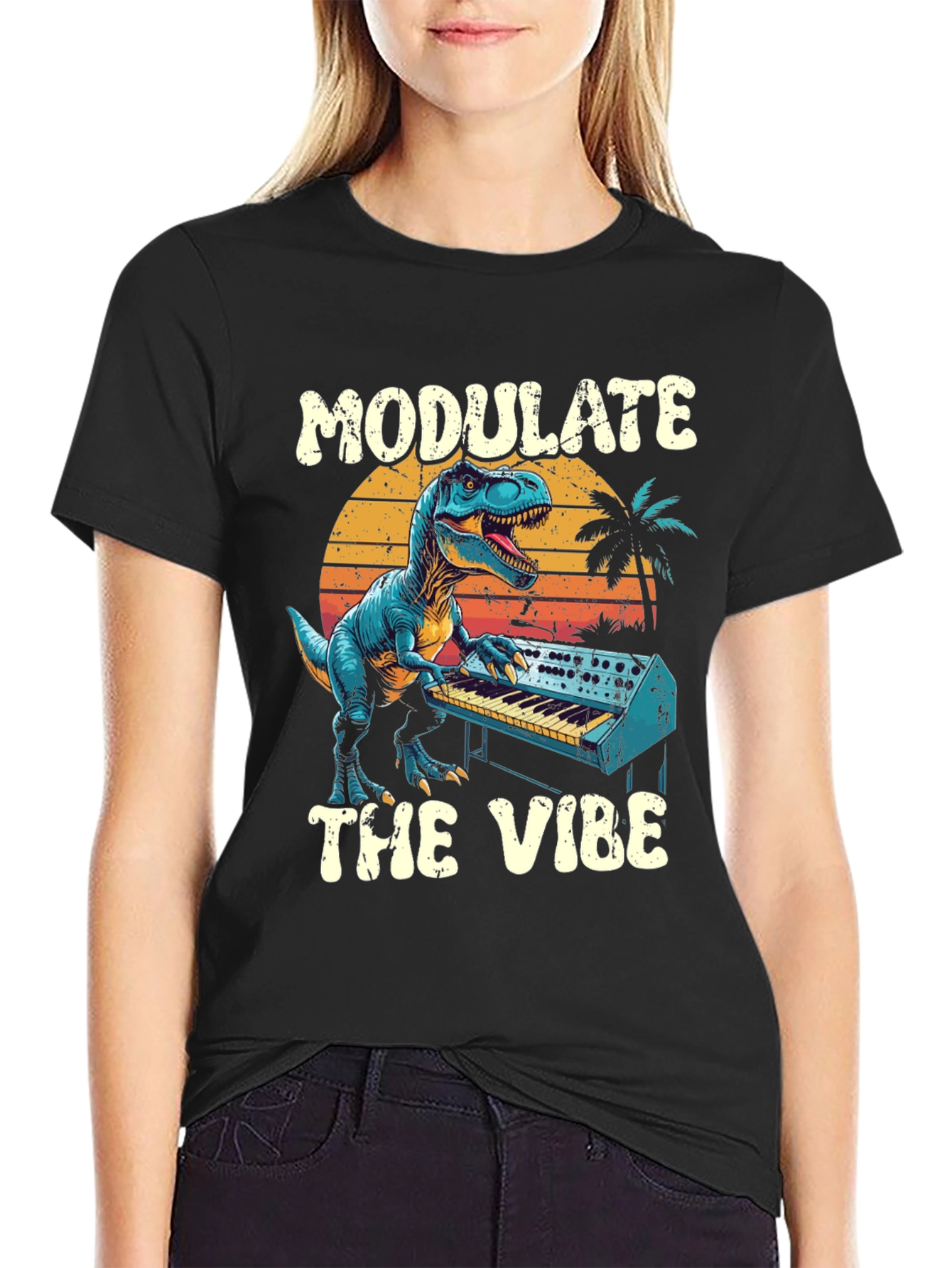 Modulate the Vibe Dinosaur T-Shirt